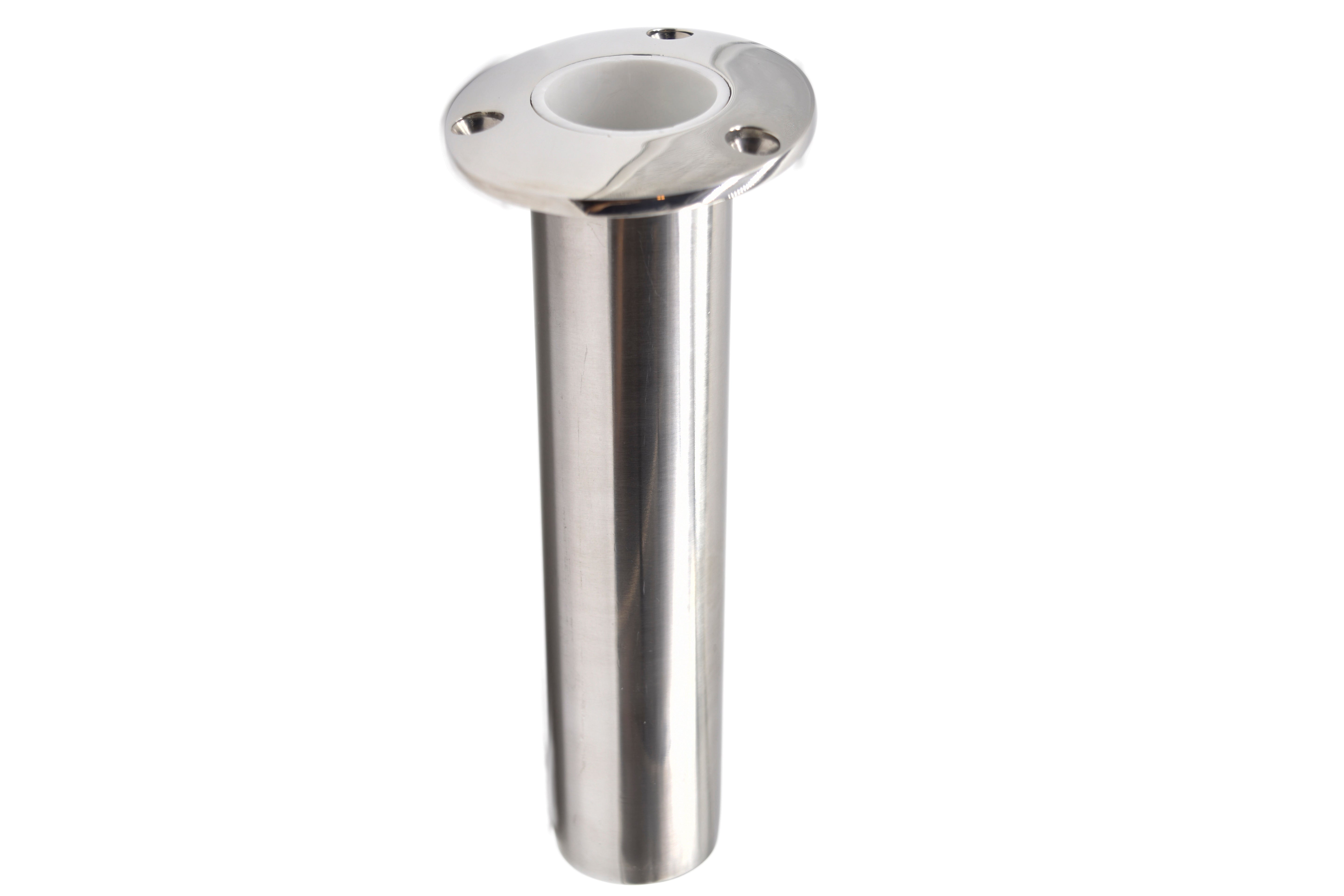 Cast 316 Stainless Steel Angled Flush Mount Rod Holder