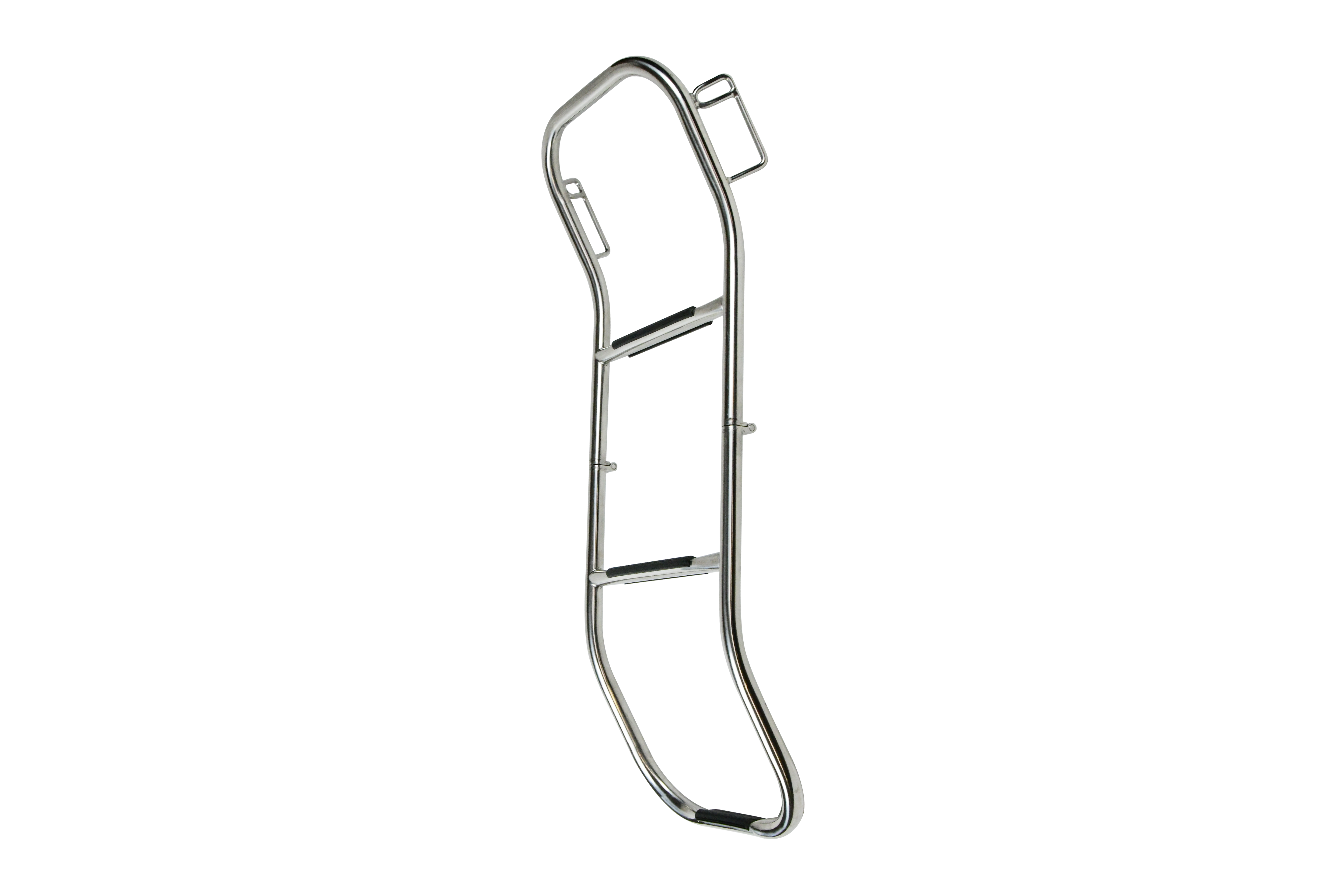 3-Step Folding Ladder for Inflatable Boats, Pontoons, and Dinghy