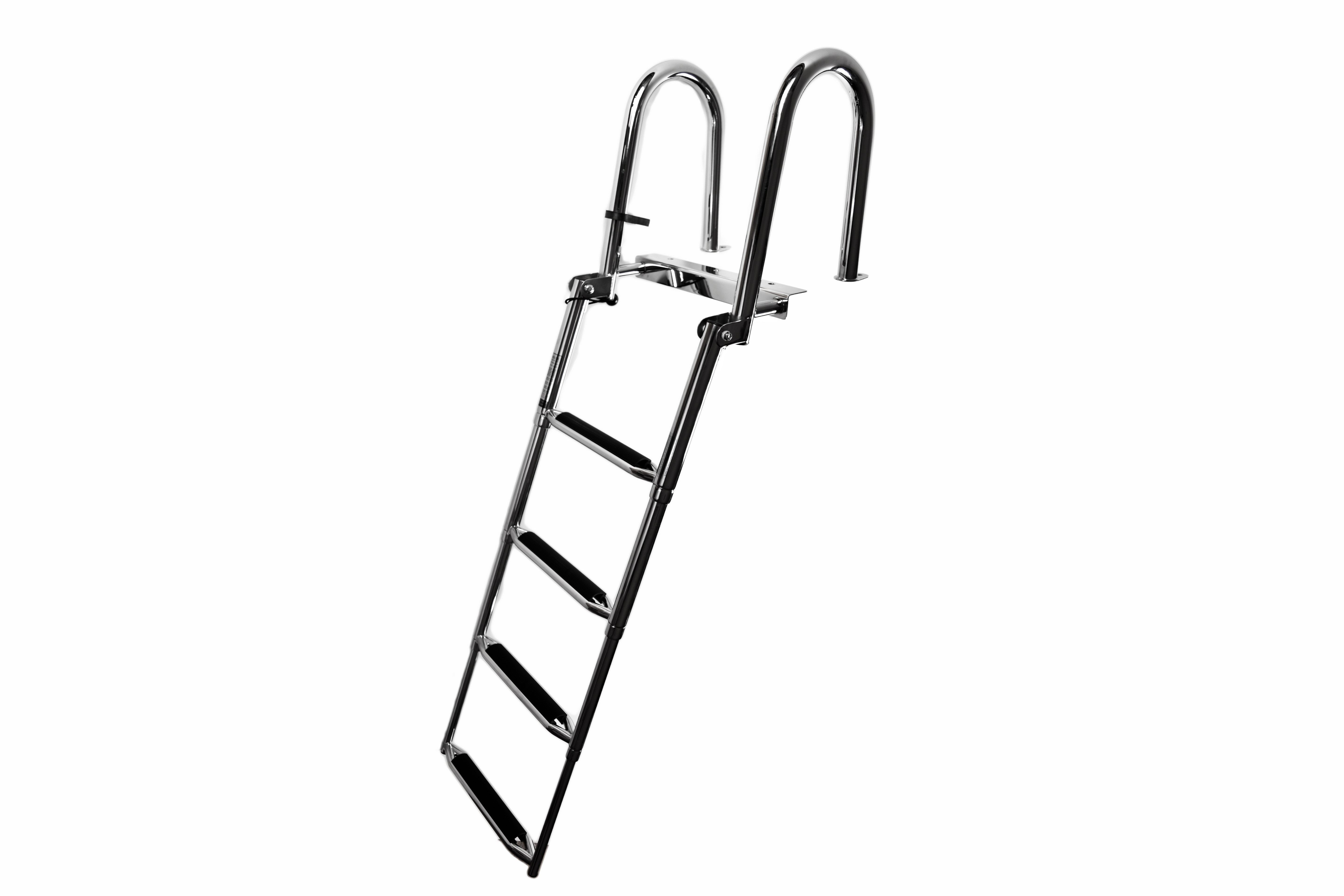 4-Step Telescoping Over-platform Pontoon Ladder