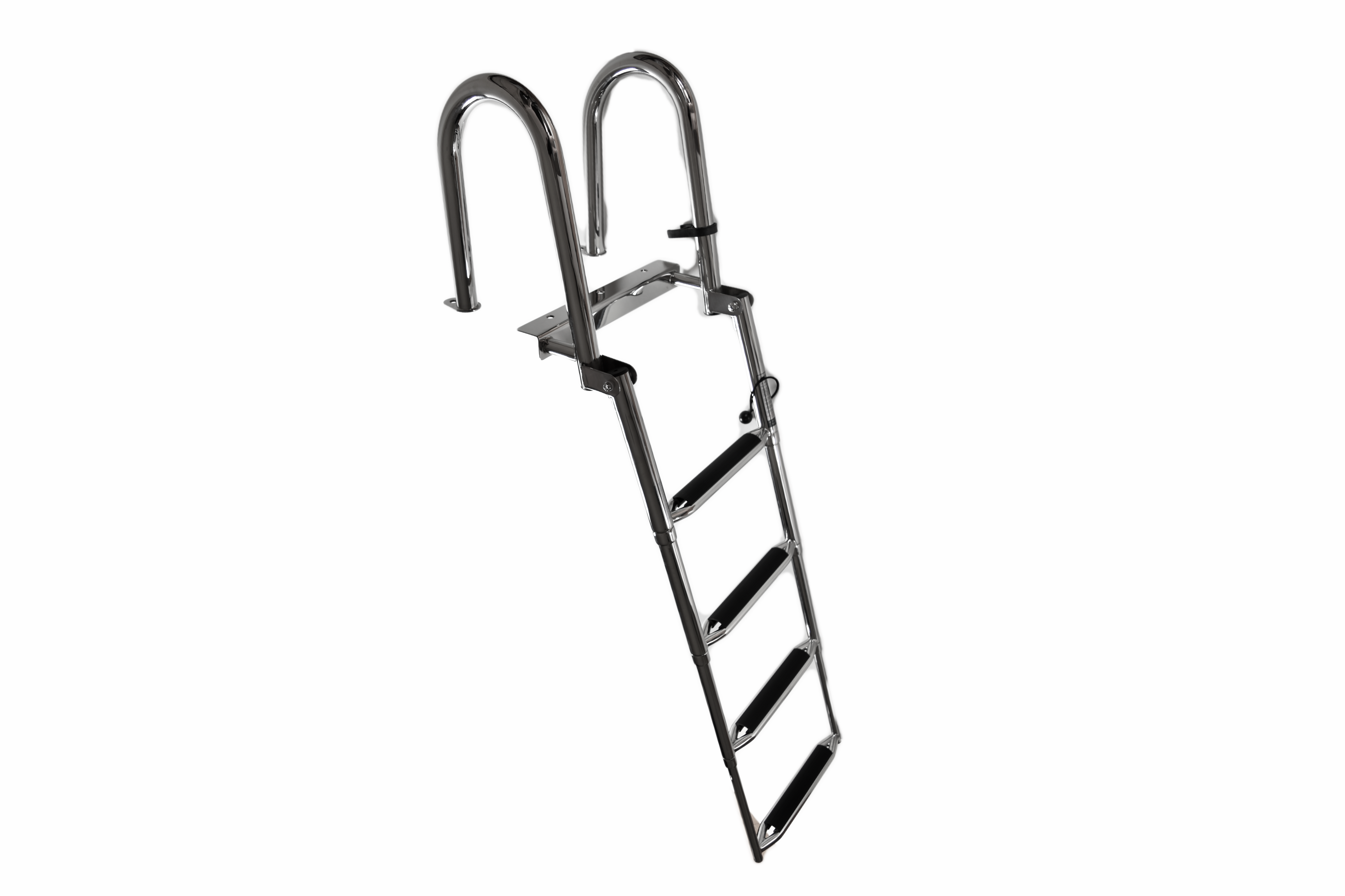 4-Step Telescoping Over-platform Pontoon Ladder