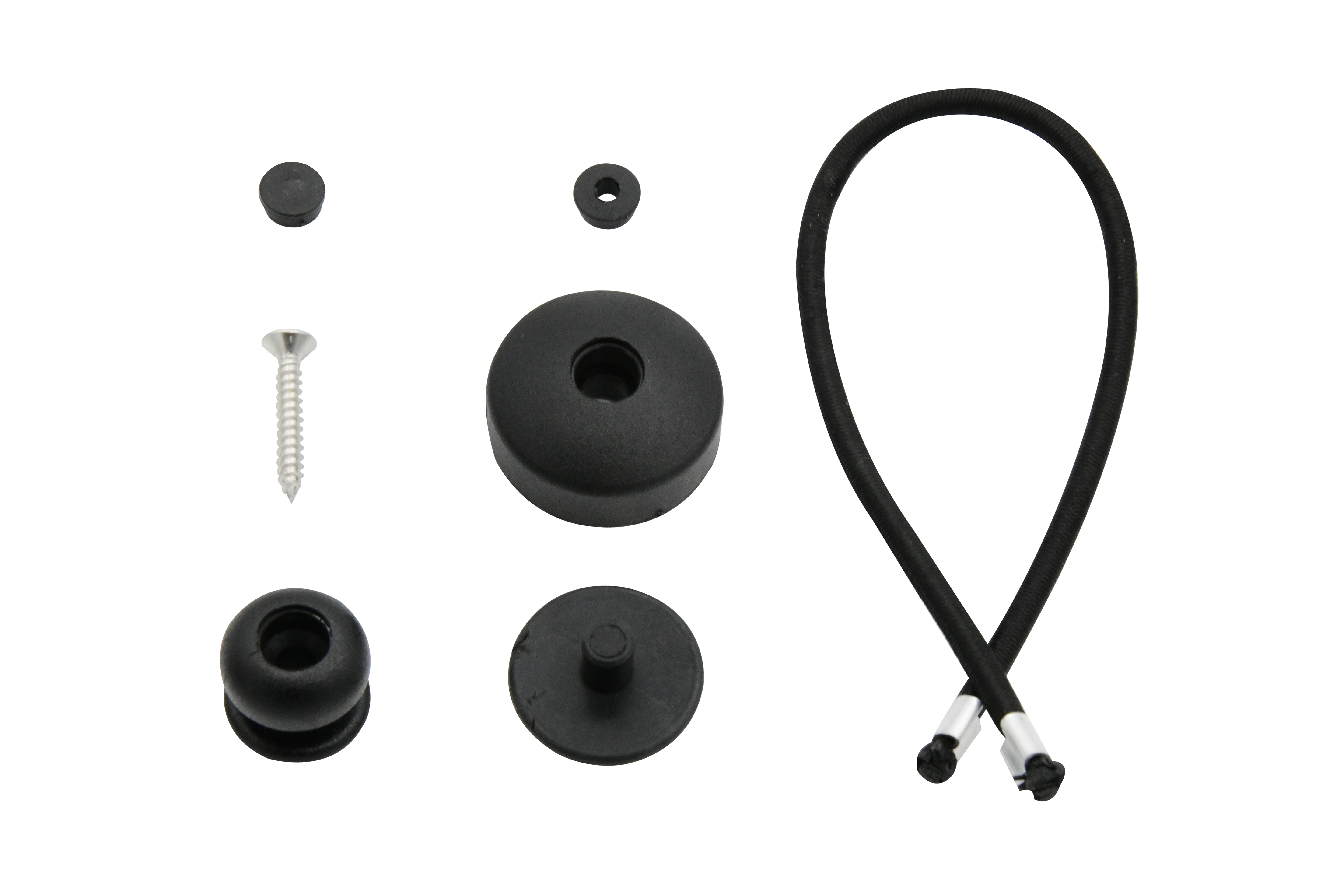 Bungee Shock Cord Clip with Knobs/ Pull Tie Down Tarp Canvas Knobs