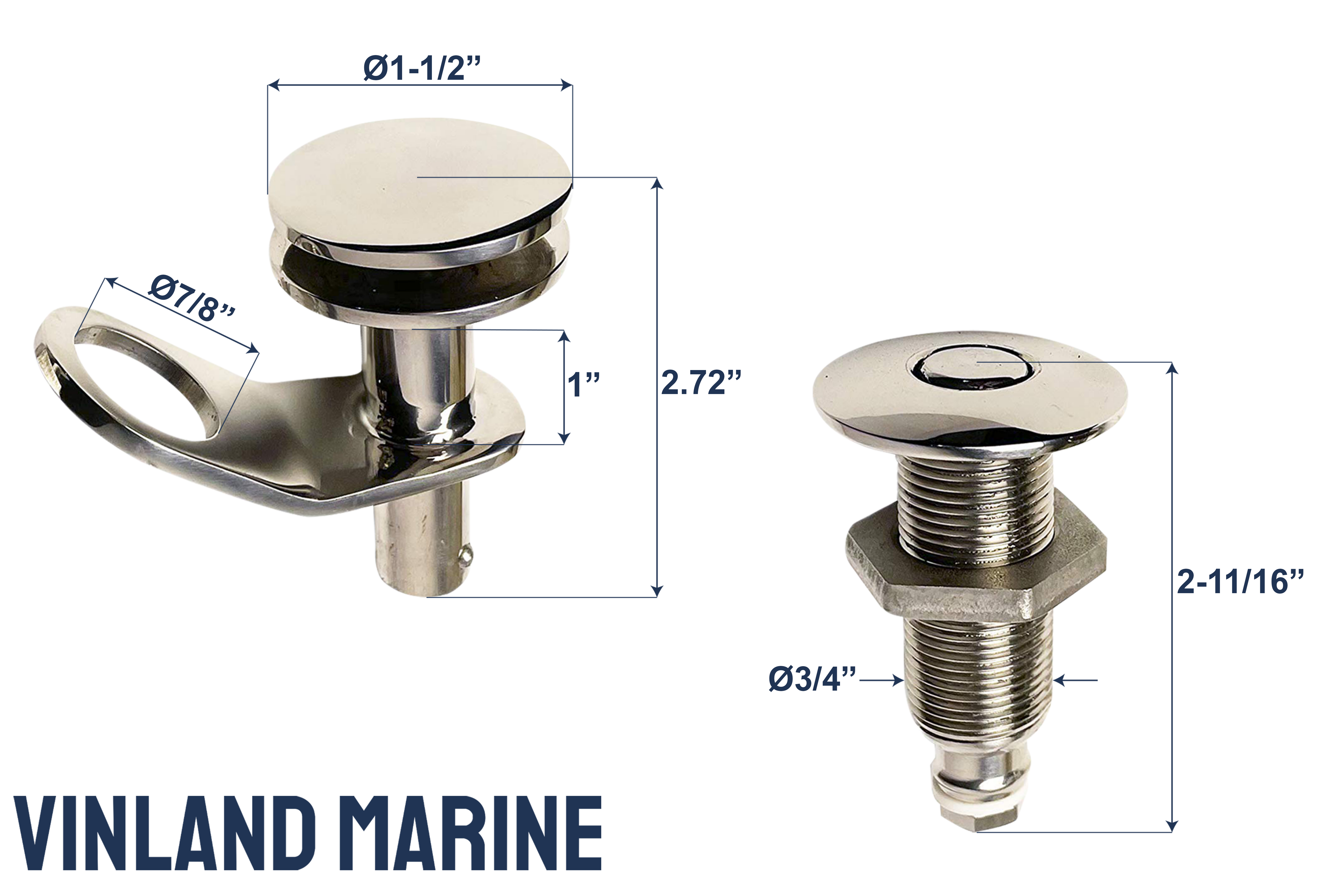 Quick Release Dismountable Fender Cleat