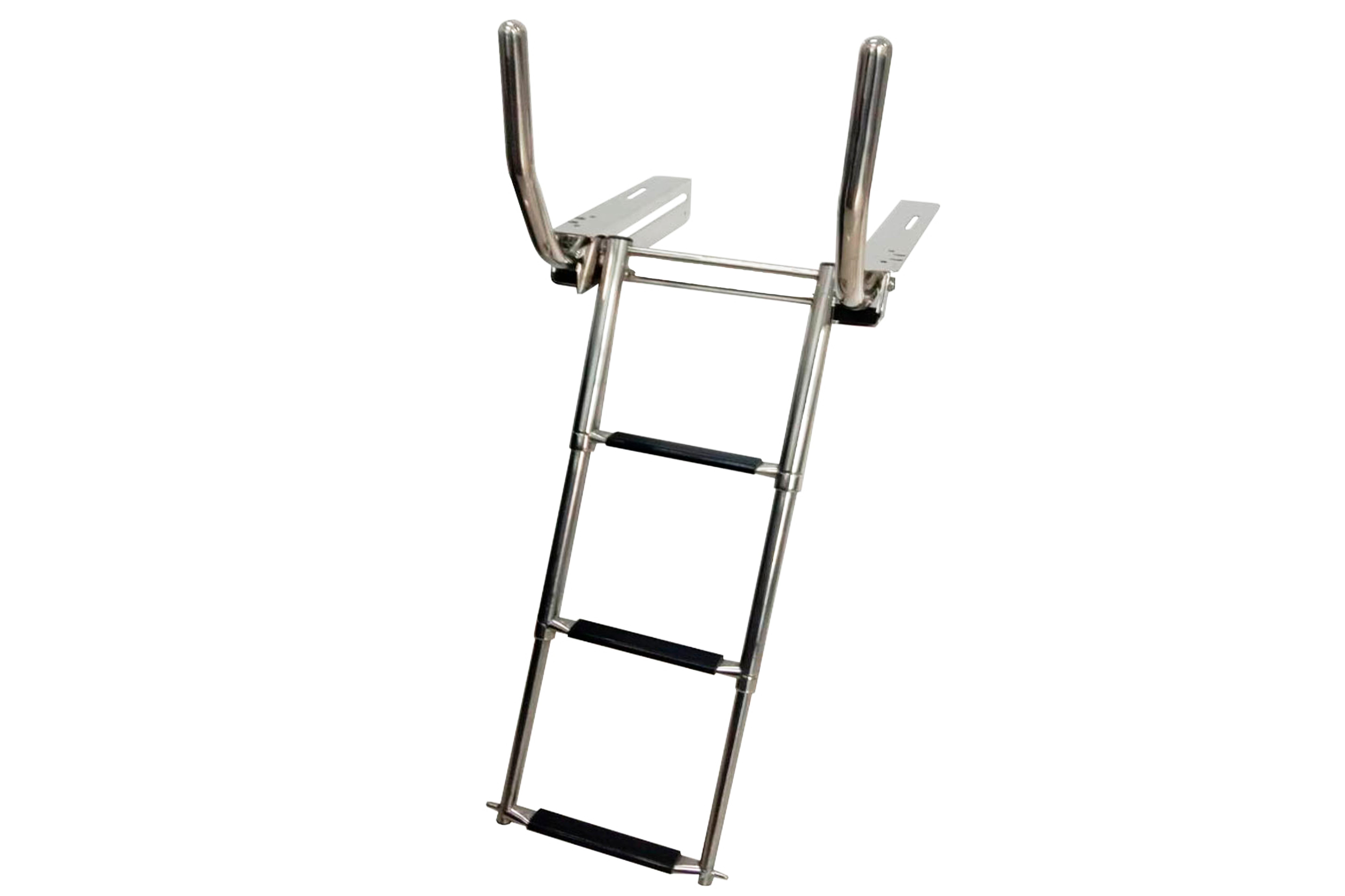 Under-Platform Retractable Handrail Ladder