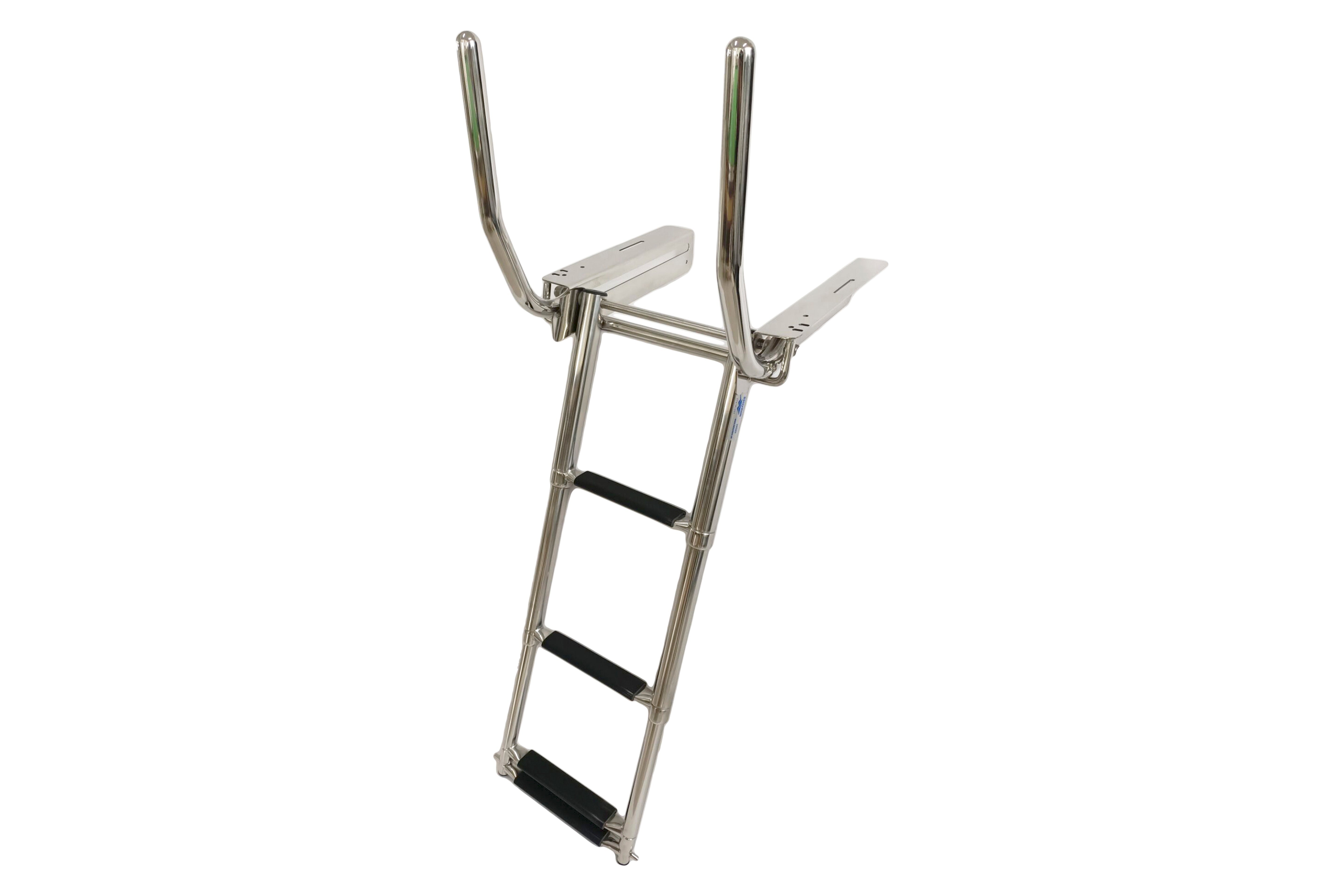 Under-Platform Retractable Handrail Ladder