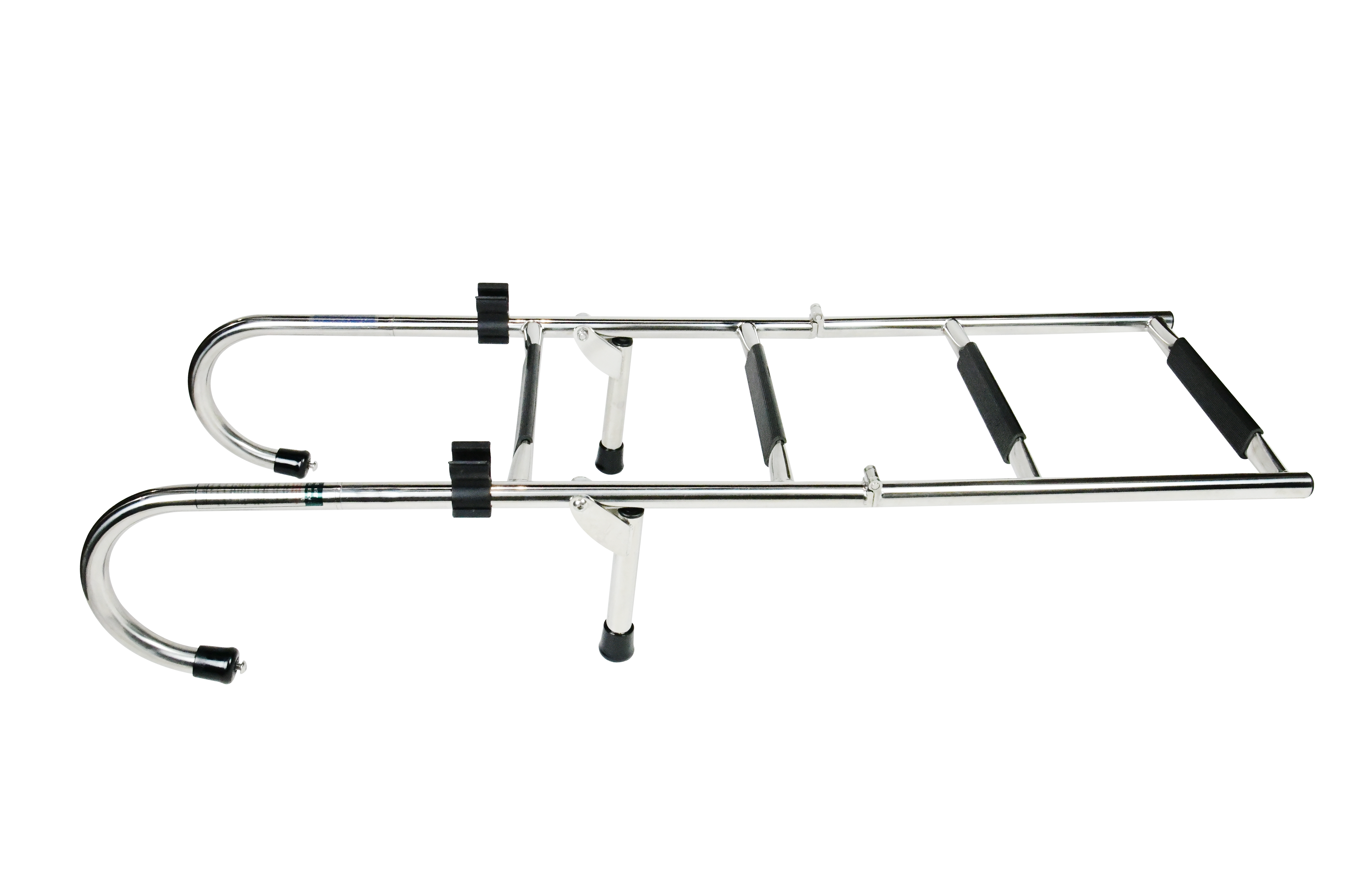 304 Stainless Steel Gunwale-Mounted Folding Removable Ladder