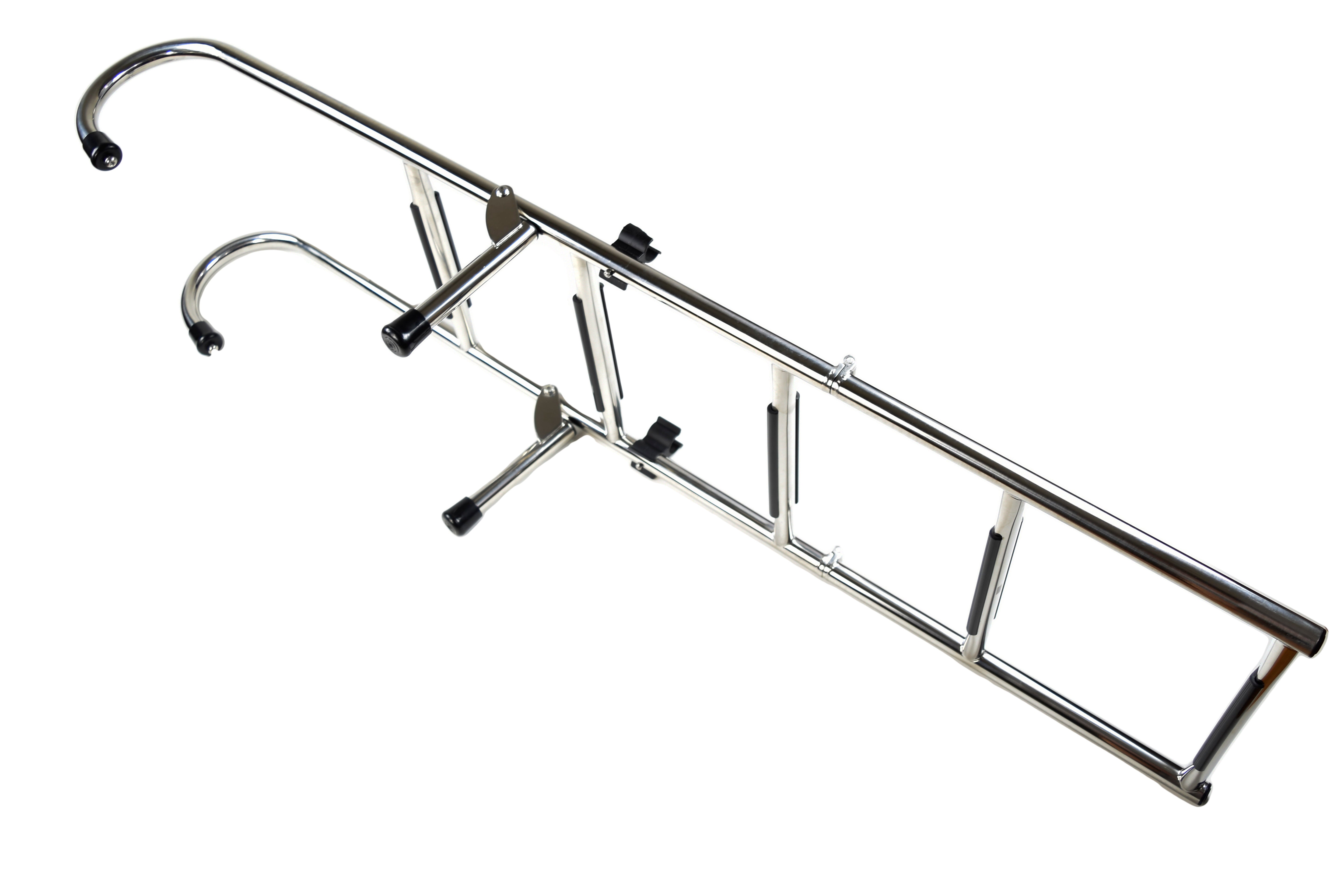 304 Stainless Steel Gunwale-Mounted Folding Removable Ladder