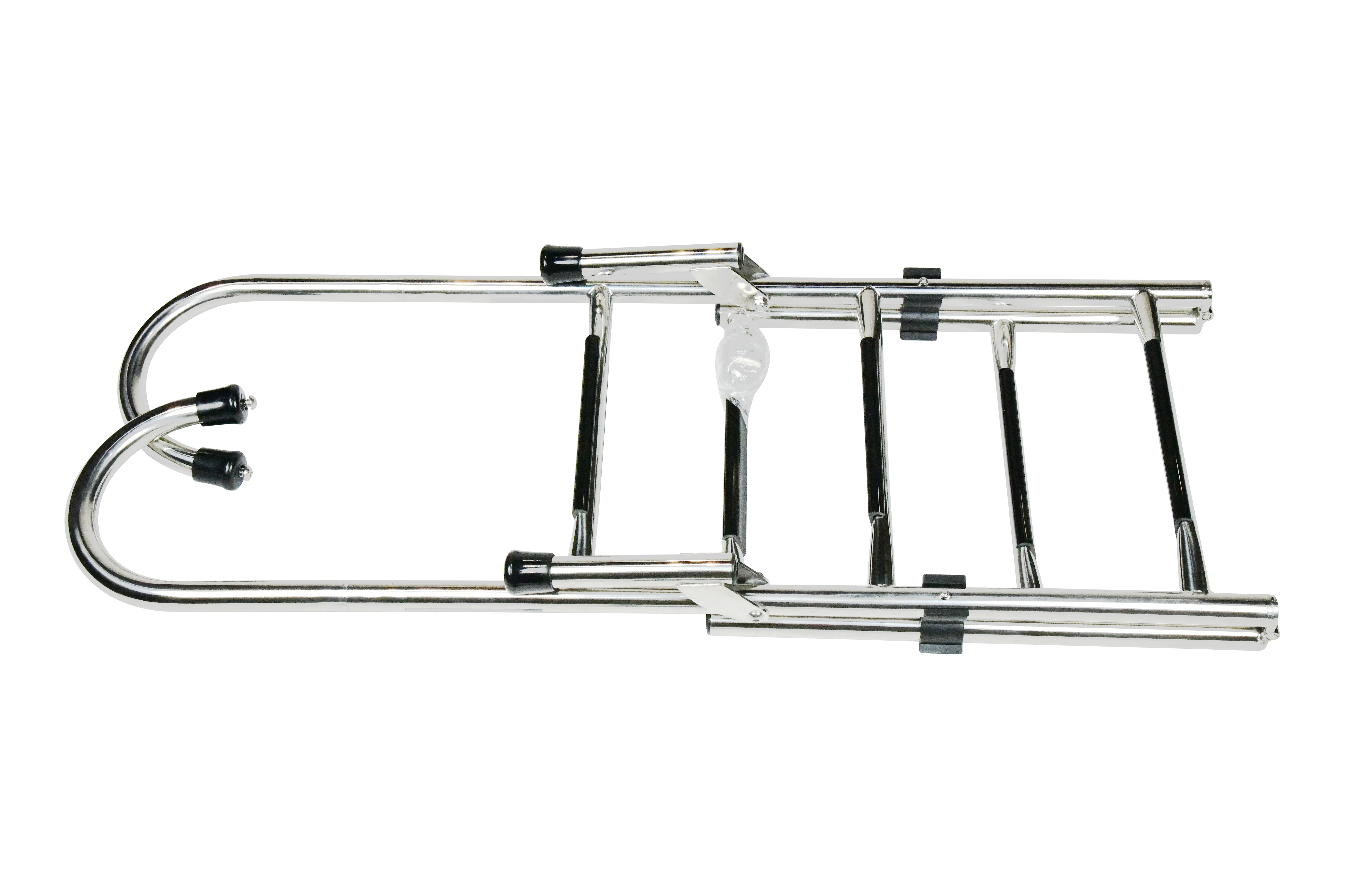 304 Stainless Steel Gunwale-Mounted Folding Removable Ladder