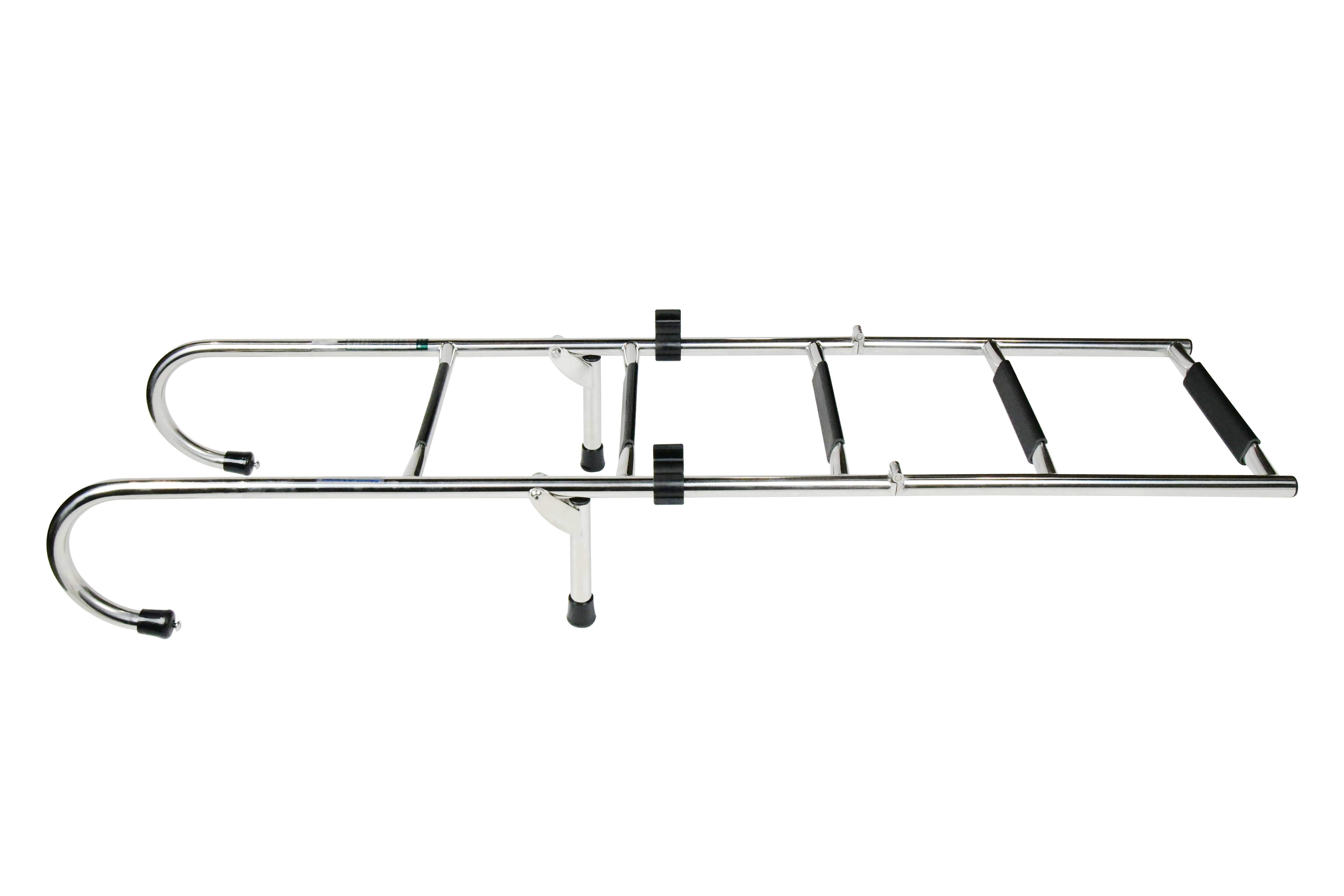 304 Stainless Steel Gunwale-Mounted Folding Removable Ladder