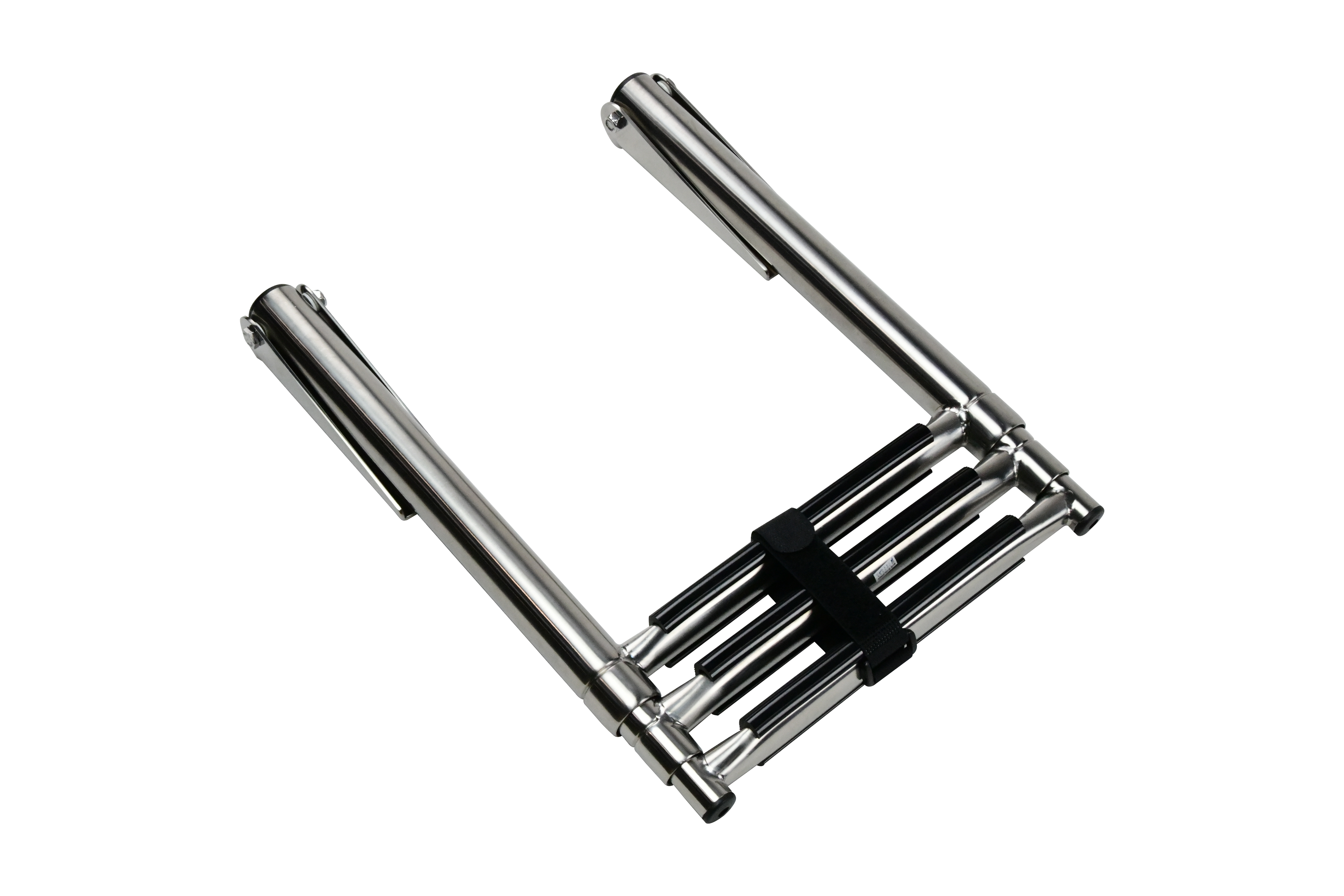 Titanium Over-Platform Telescoping Ladder