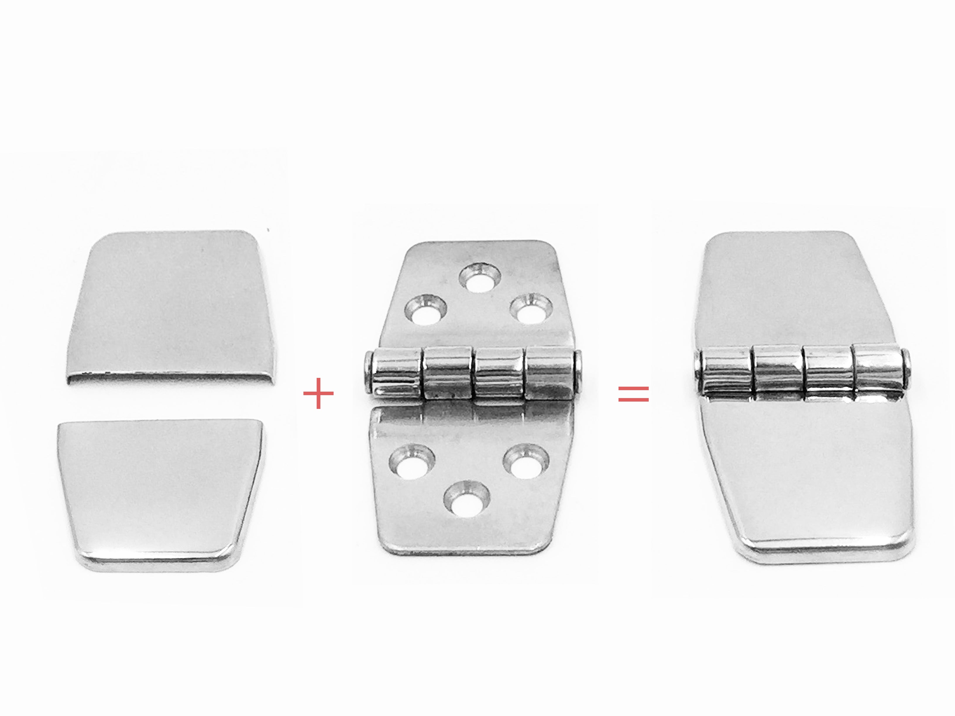 316 Stainless Steel Soft Close Hinge with Cover ($2.00 off each unit if you purchase 4 or more, calculated at checkout)