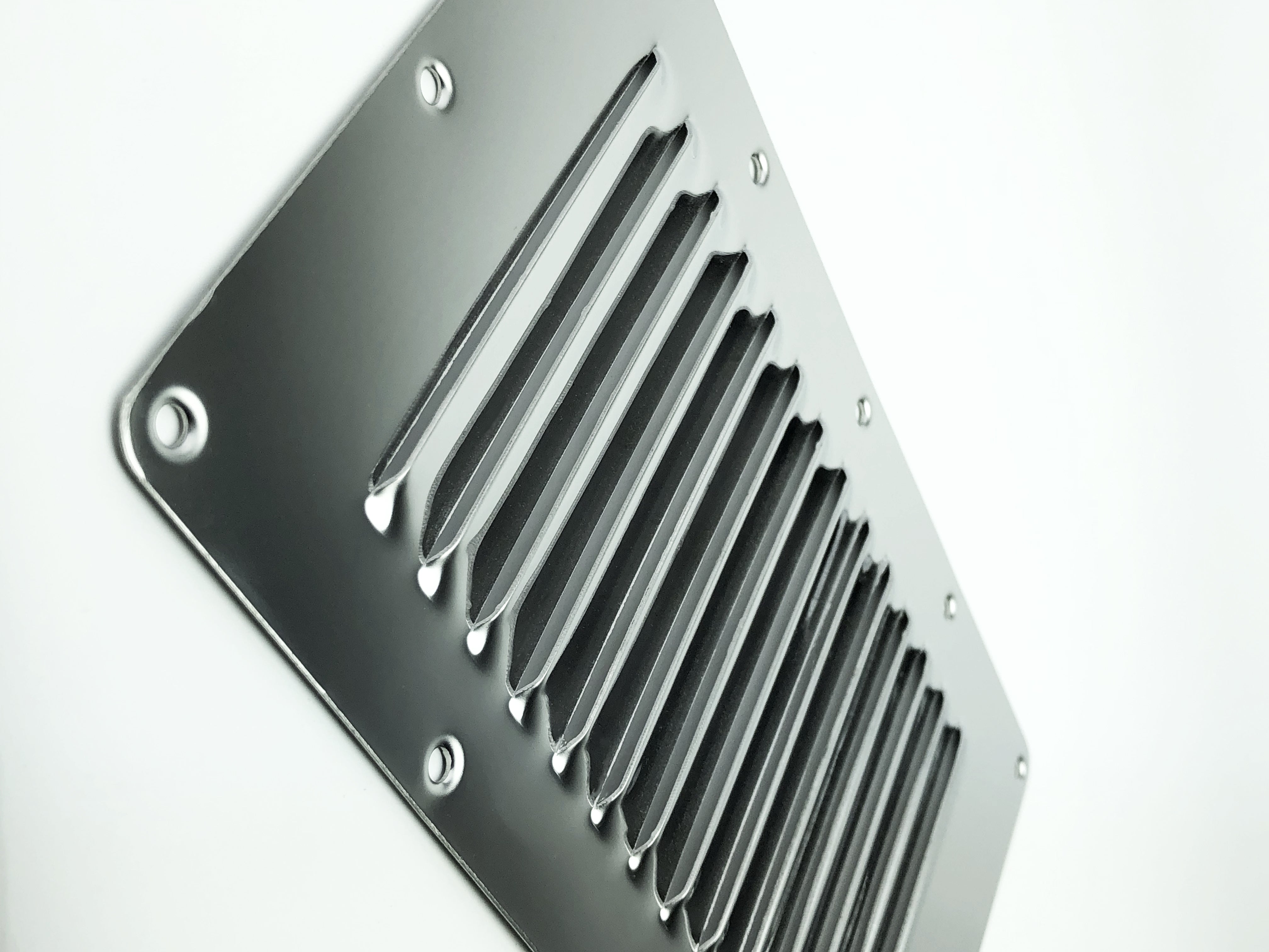 304 Stainless Steel Stamped Louvered Vent Cover ($2.00 off each unit if you purchase 4 or more, calculated at checkout)