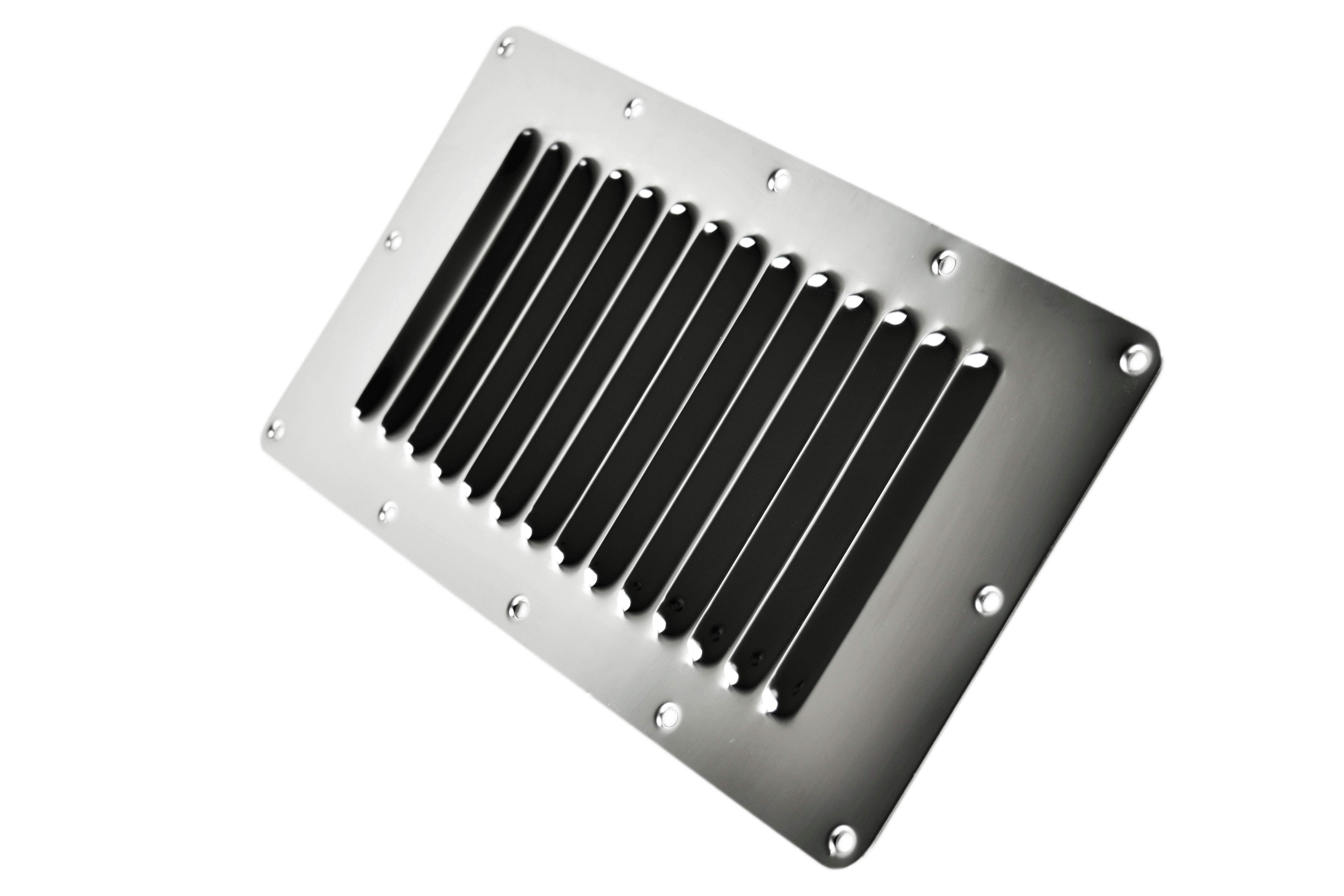 304 Stainless Steel Stamped Louvered Vent Cover ($2.00 off each unit if you purchase 4 or more, calculated at checkout)