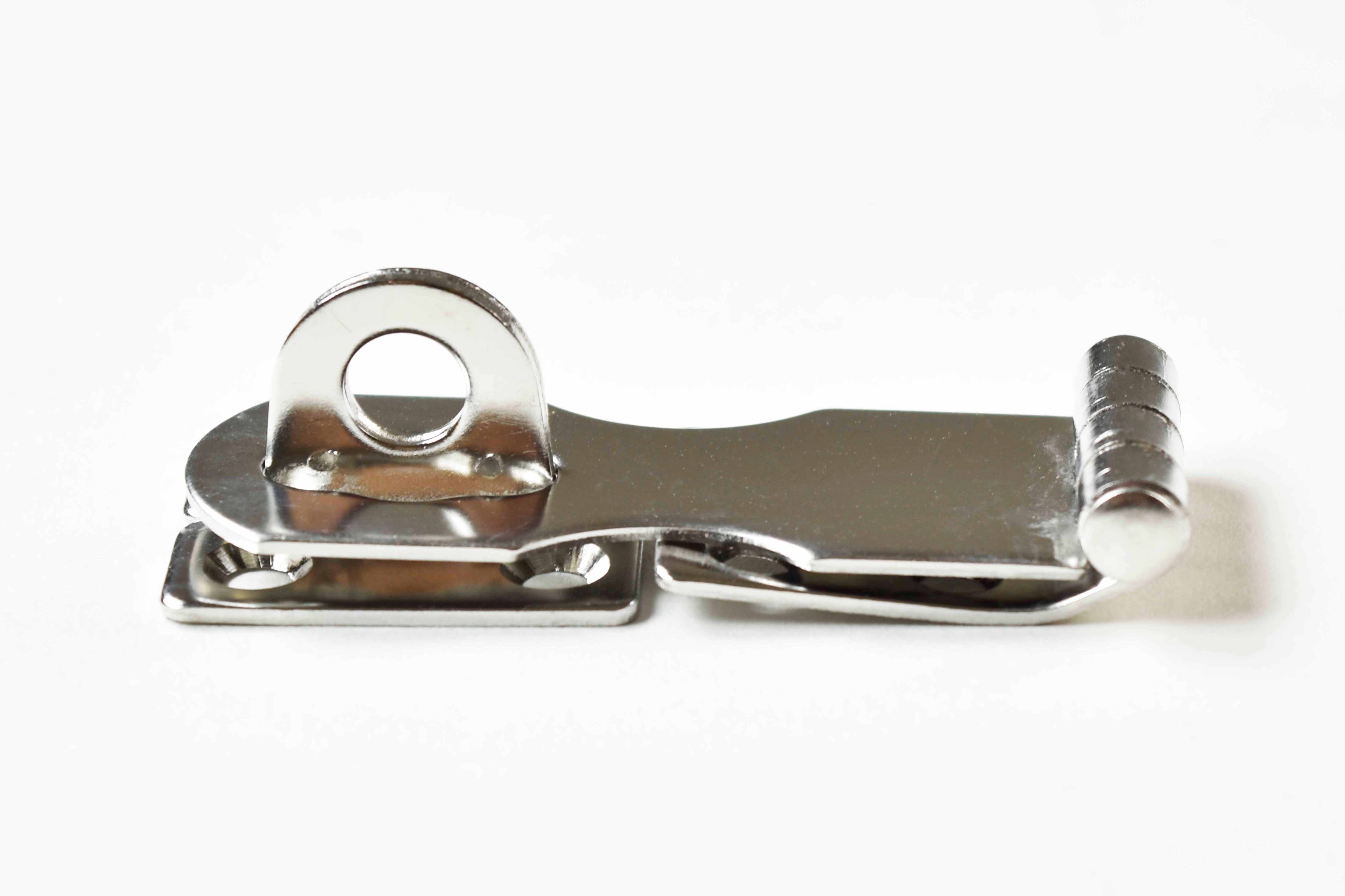 304 Stainless Steel Stamped Safety Hasp Non-Swivel