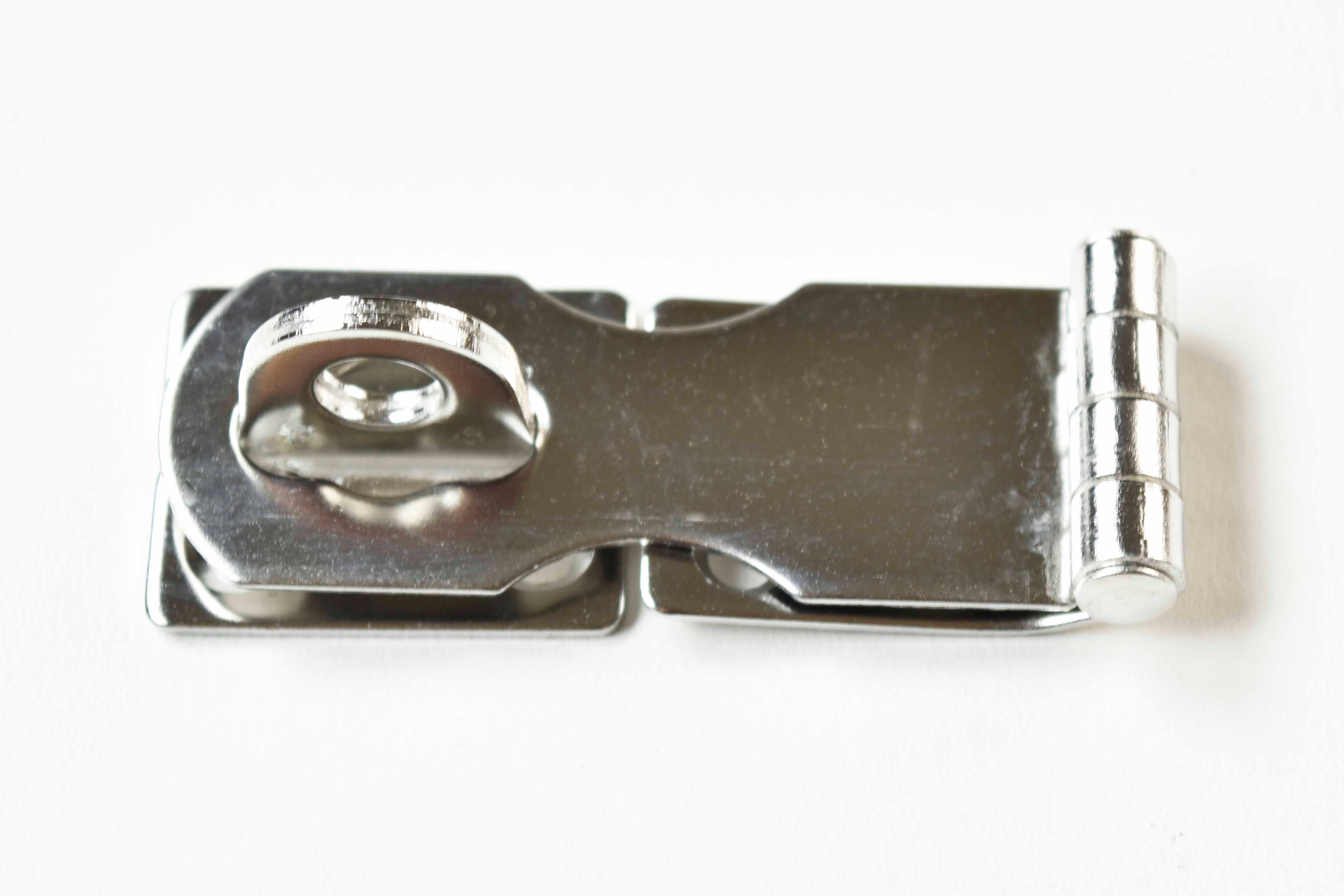 304 Stainless Steel Stamped Safety Hasp Non-Swivel