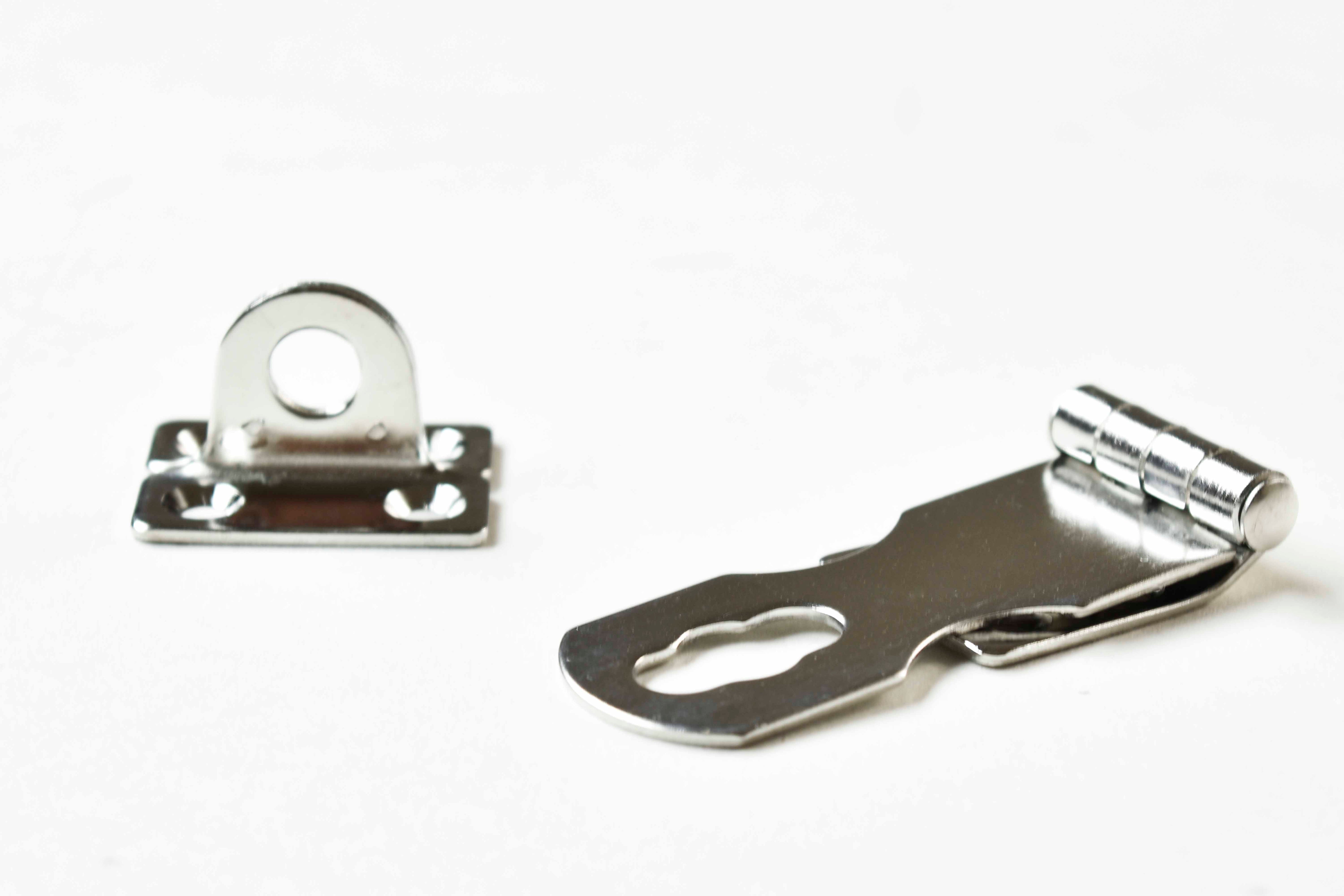 304 Stainless Steel Stamped Safety Hasp Non-Swivel