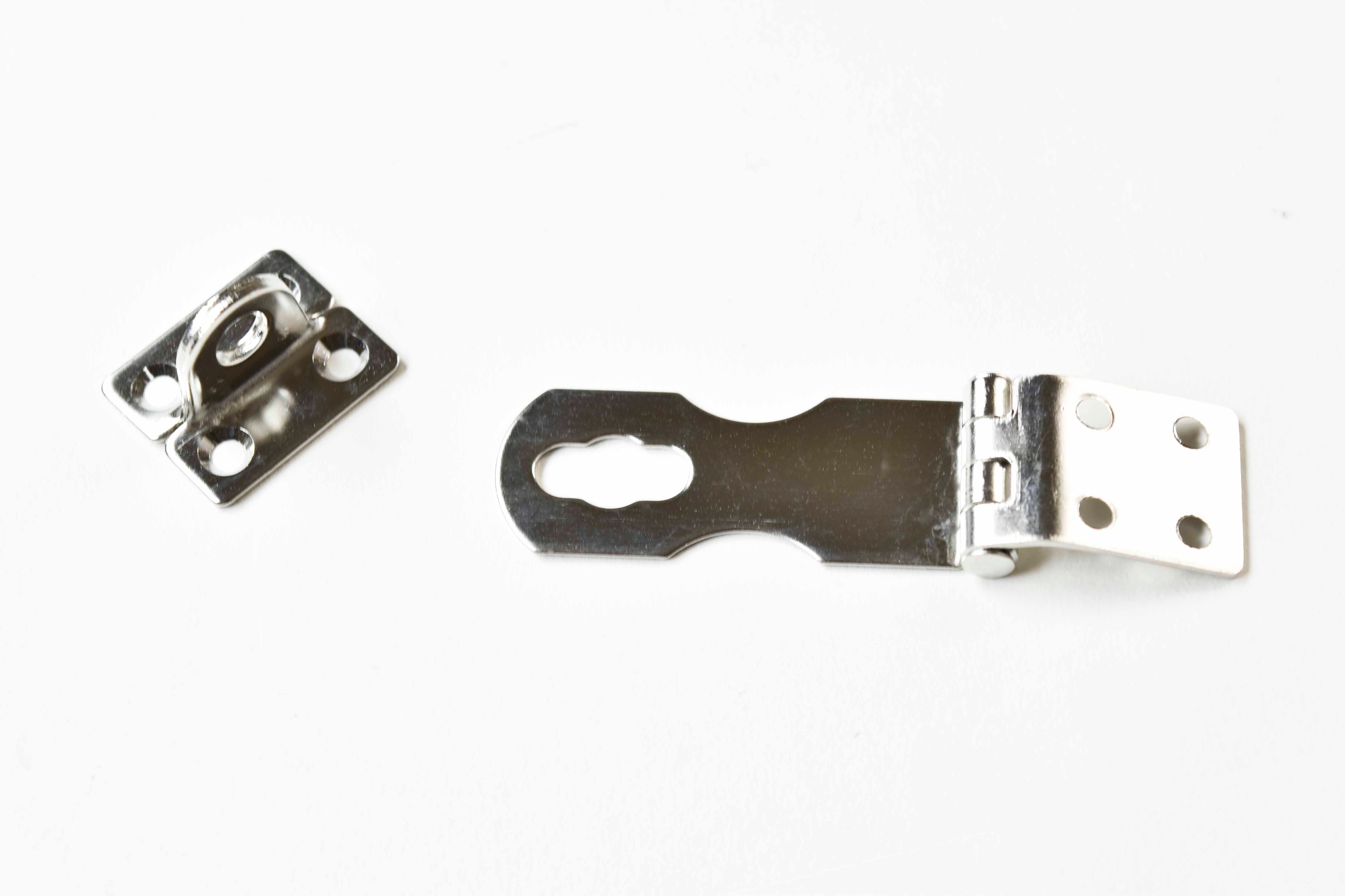 304 Stainless Steel Stamped Safety Hasp Non-Swivel