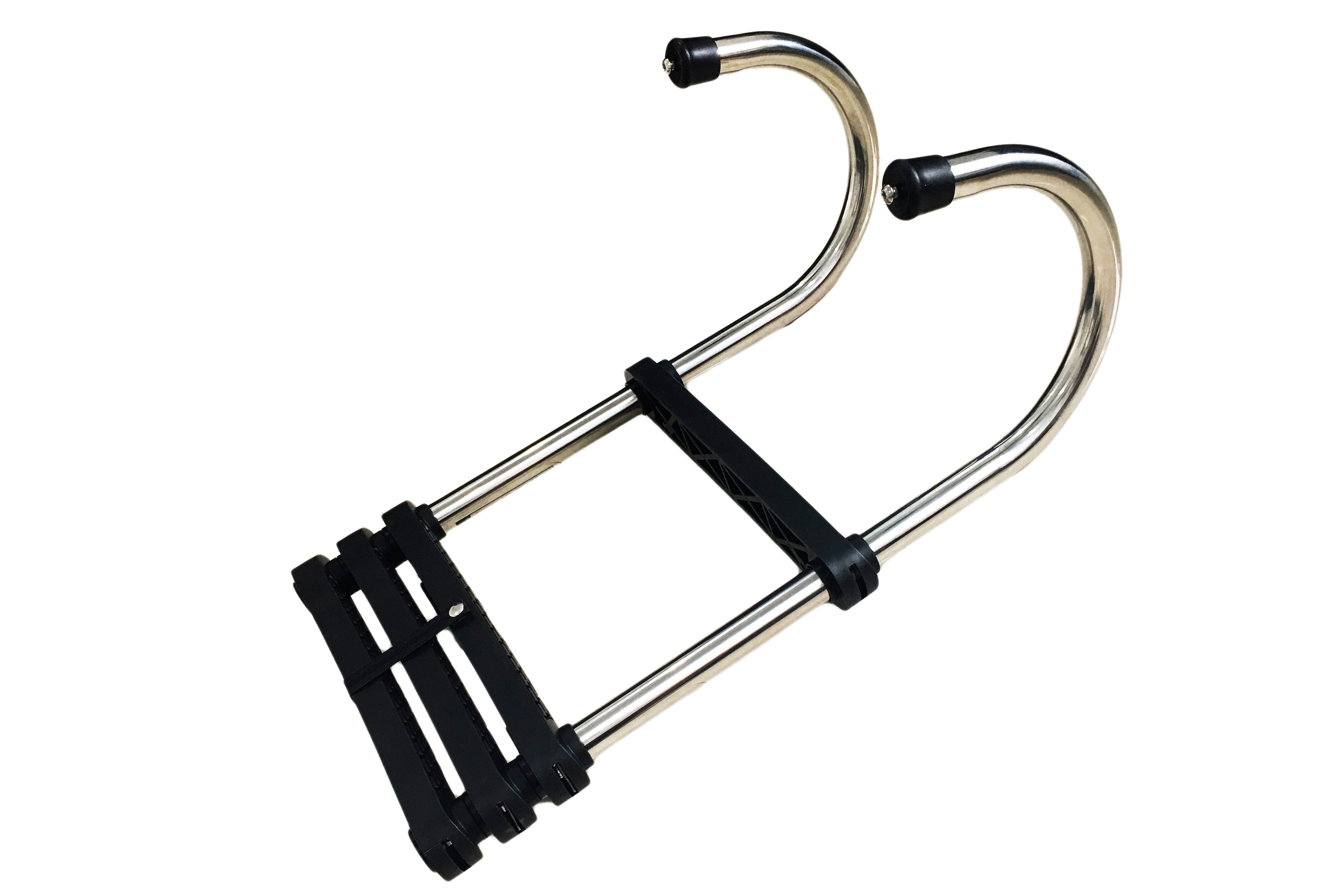 Telescoping Detachable Gunwale Hook Ladder