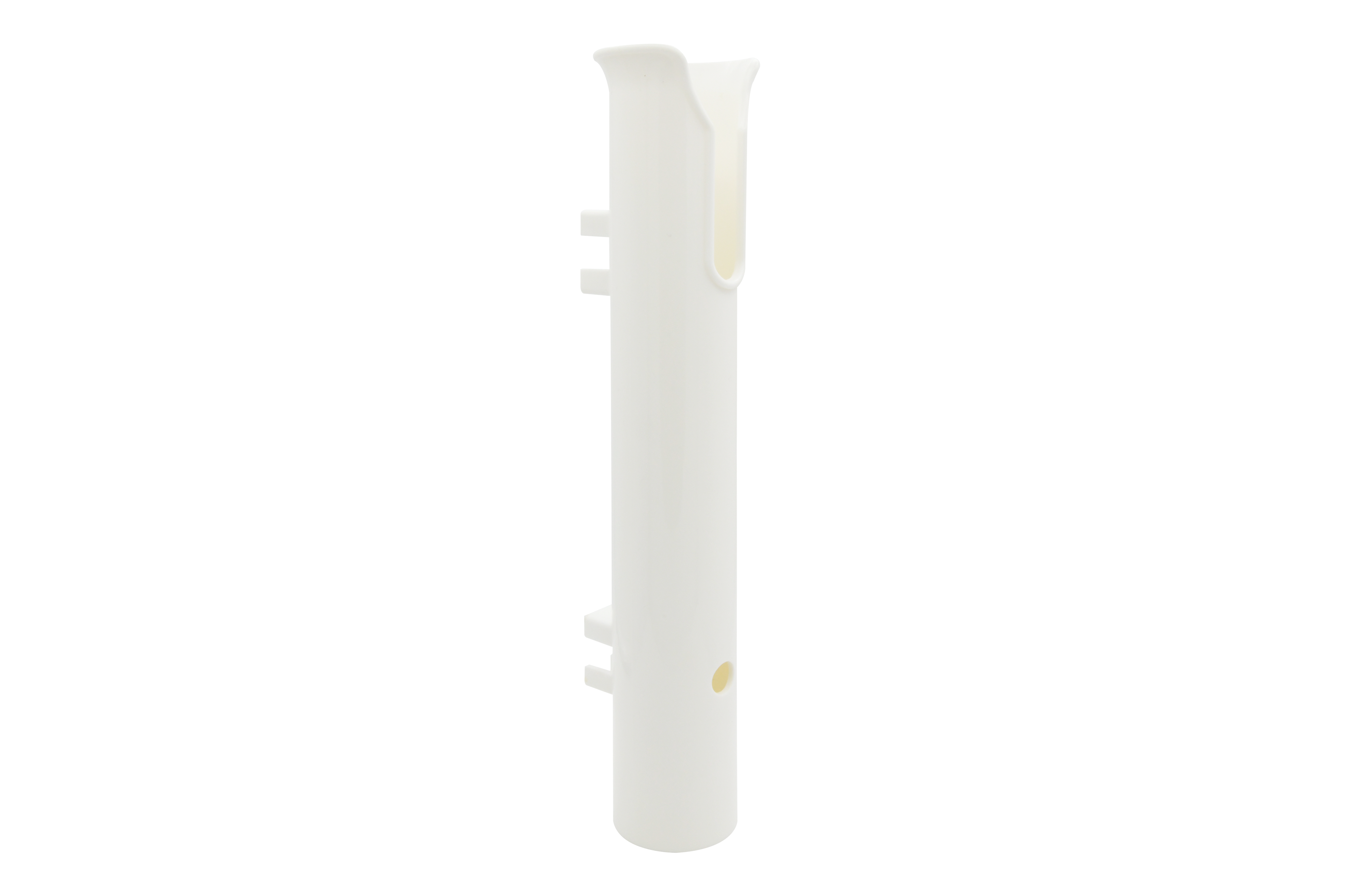 PP White/Black Wall Mount Fishing Rod Holder Bracket