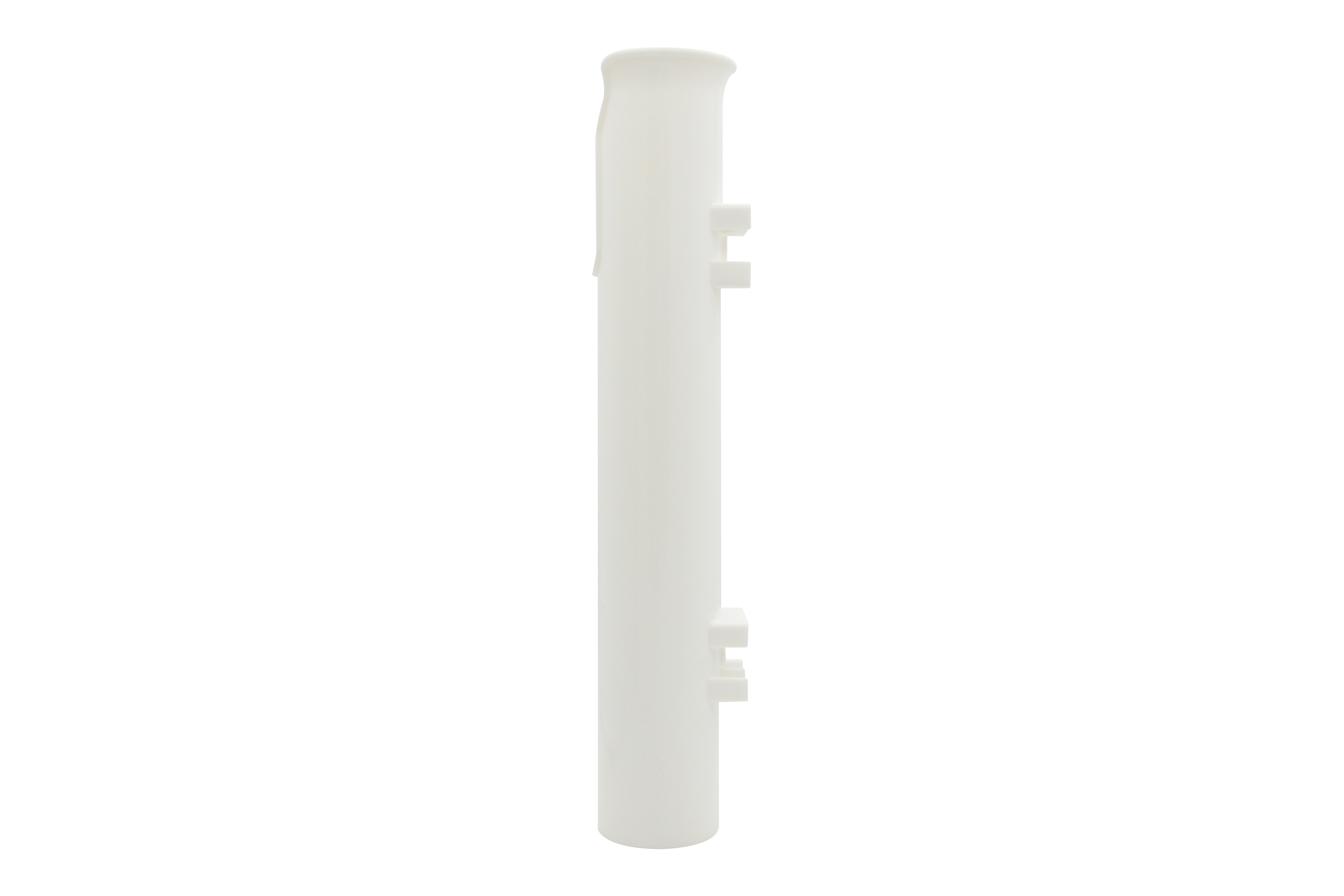 PP White/Black Wall Mount Fishing Rod Holder Bracket