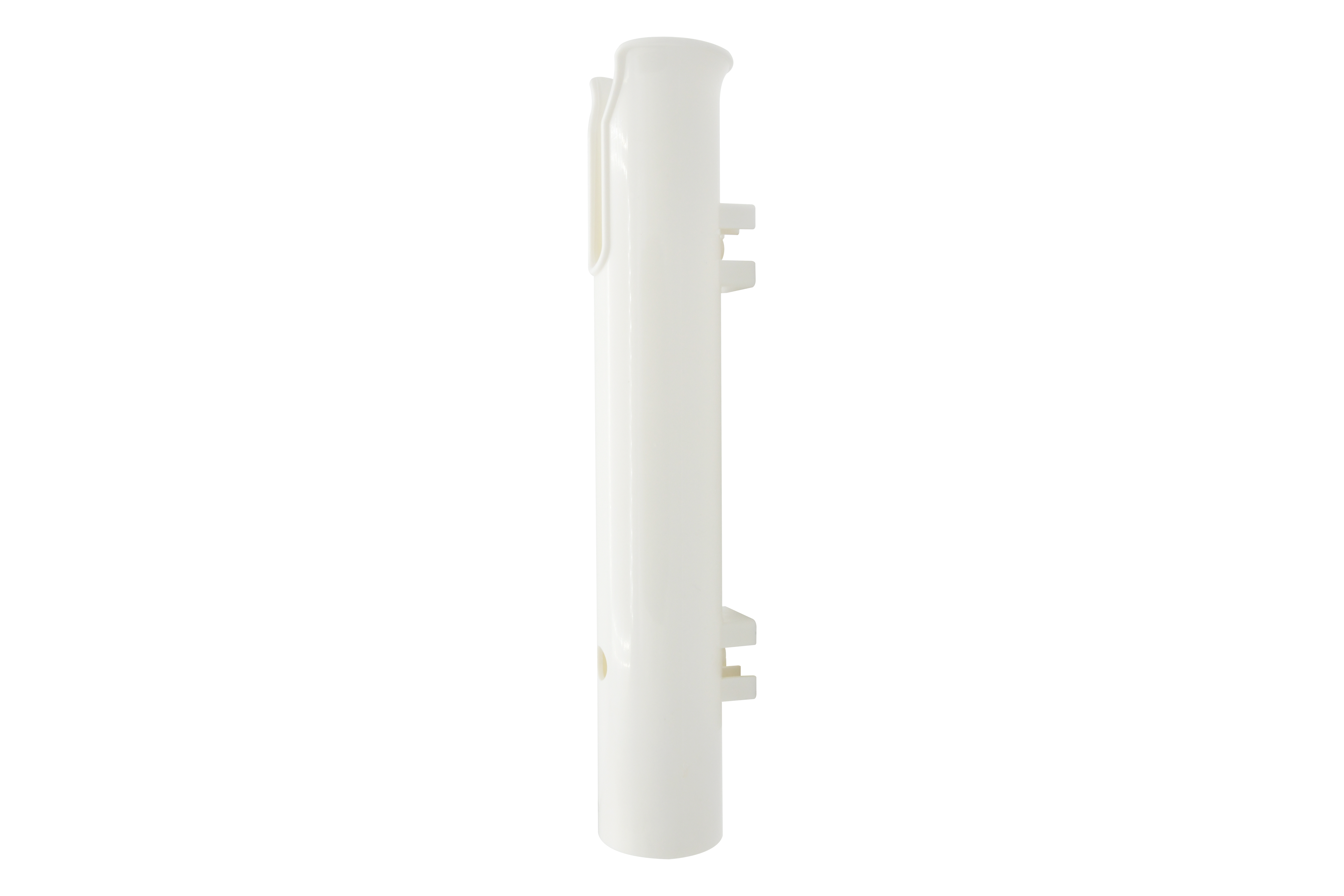 PP White/Black Wall Mount Fishing Rod Holder Bracket