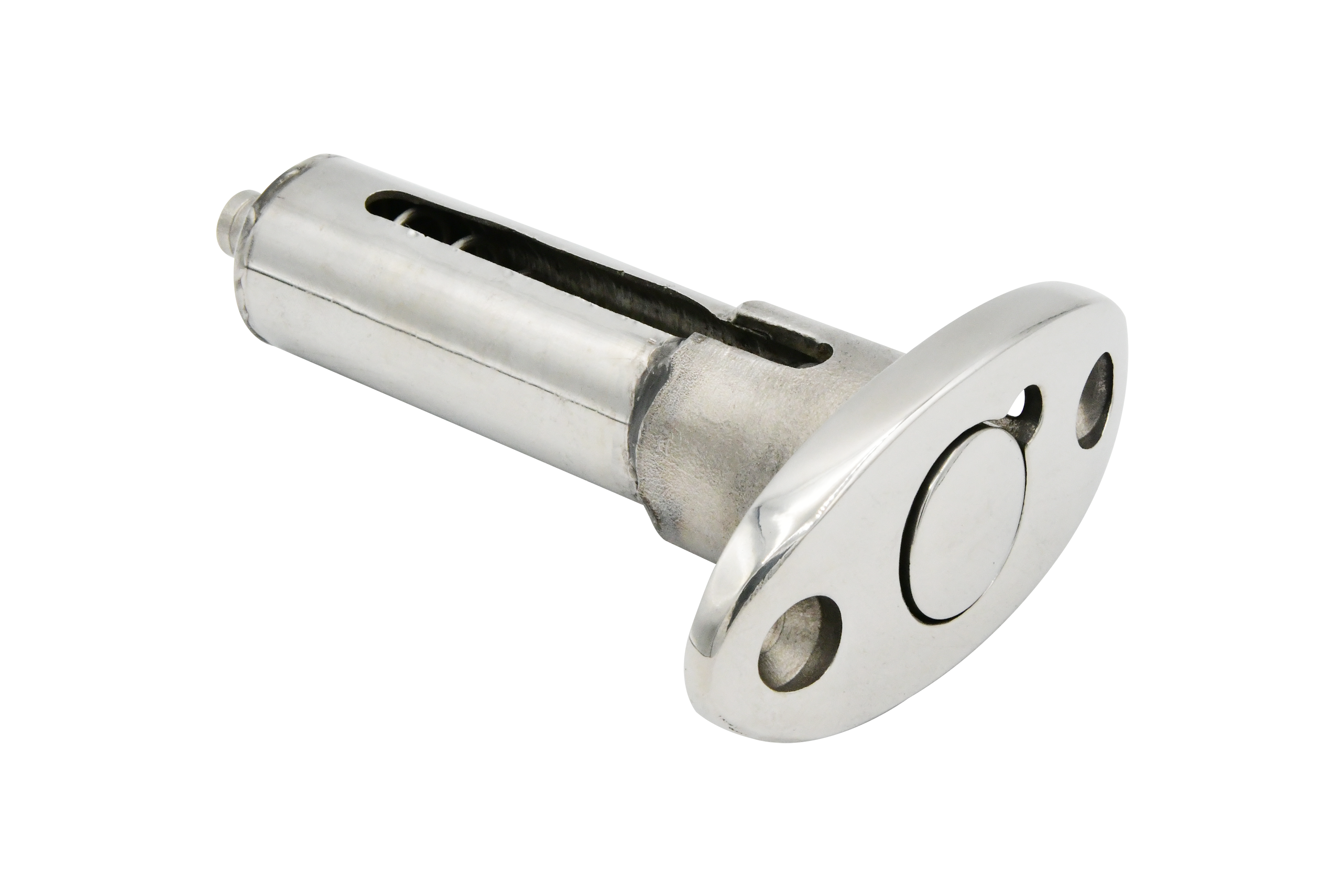 32" Flagpole with Angled Flush Mount Base