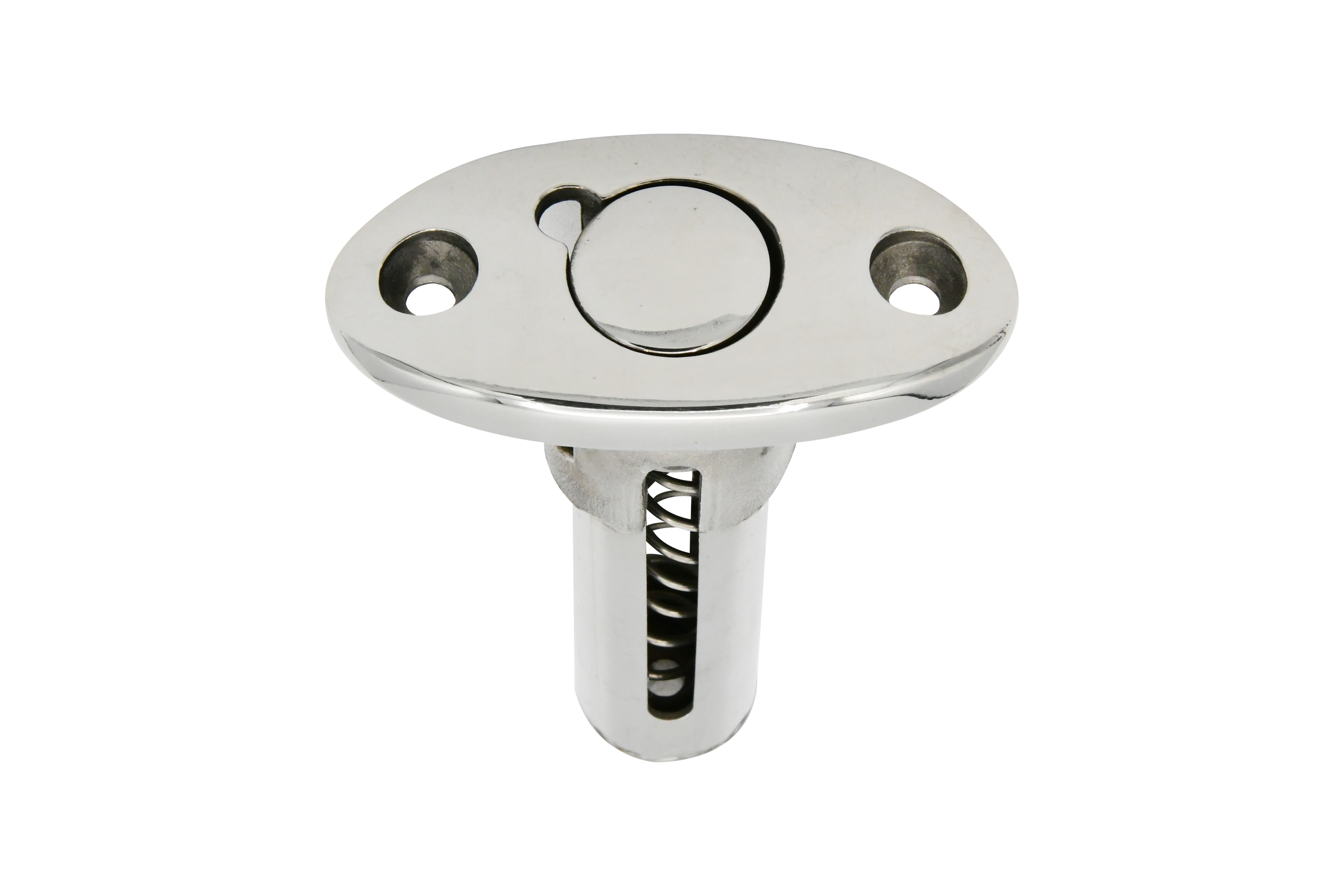 32" Flagpole with Angled Flush Mount Base