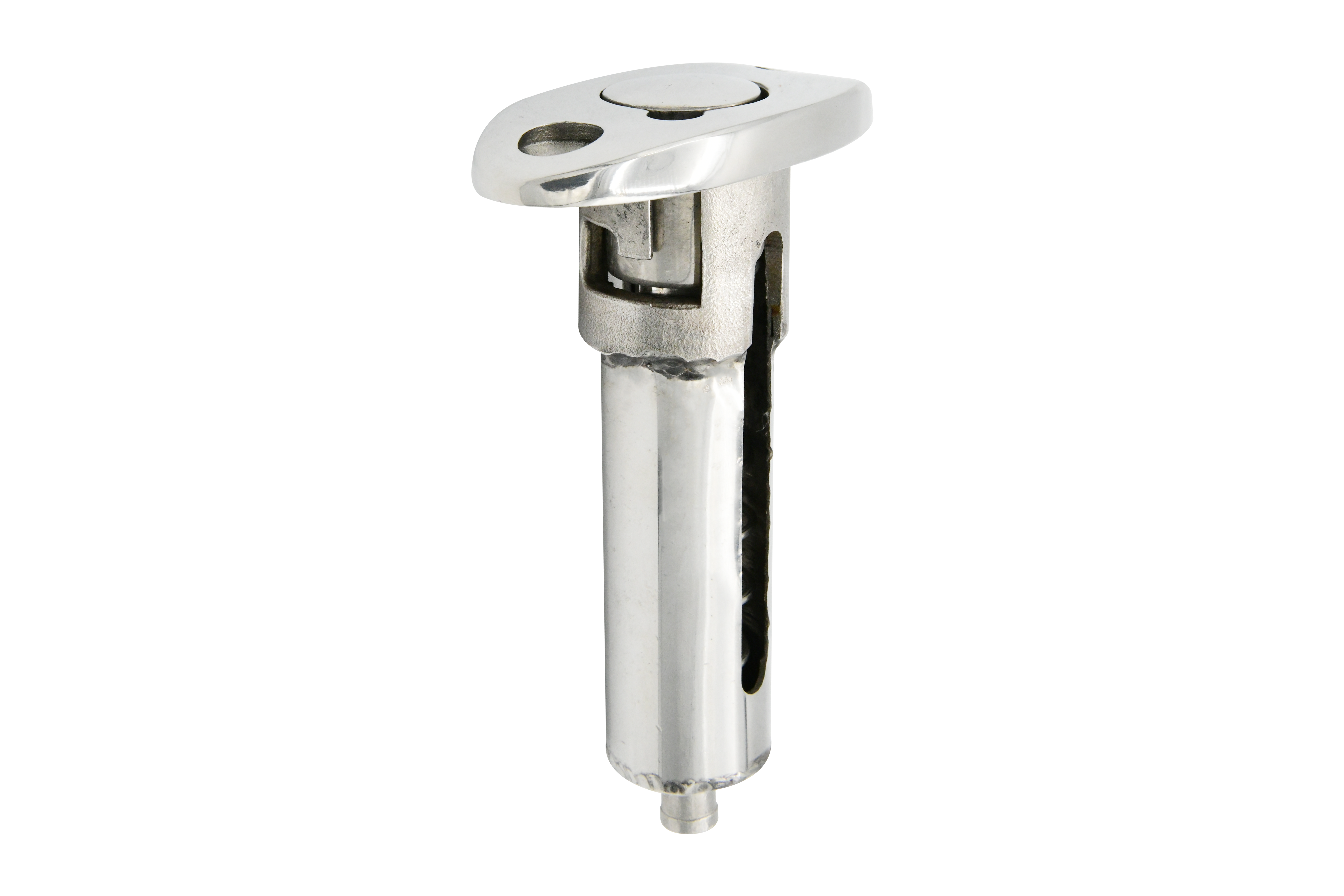 32" Flagpole with Angled Flush Mount Base