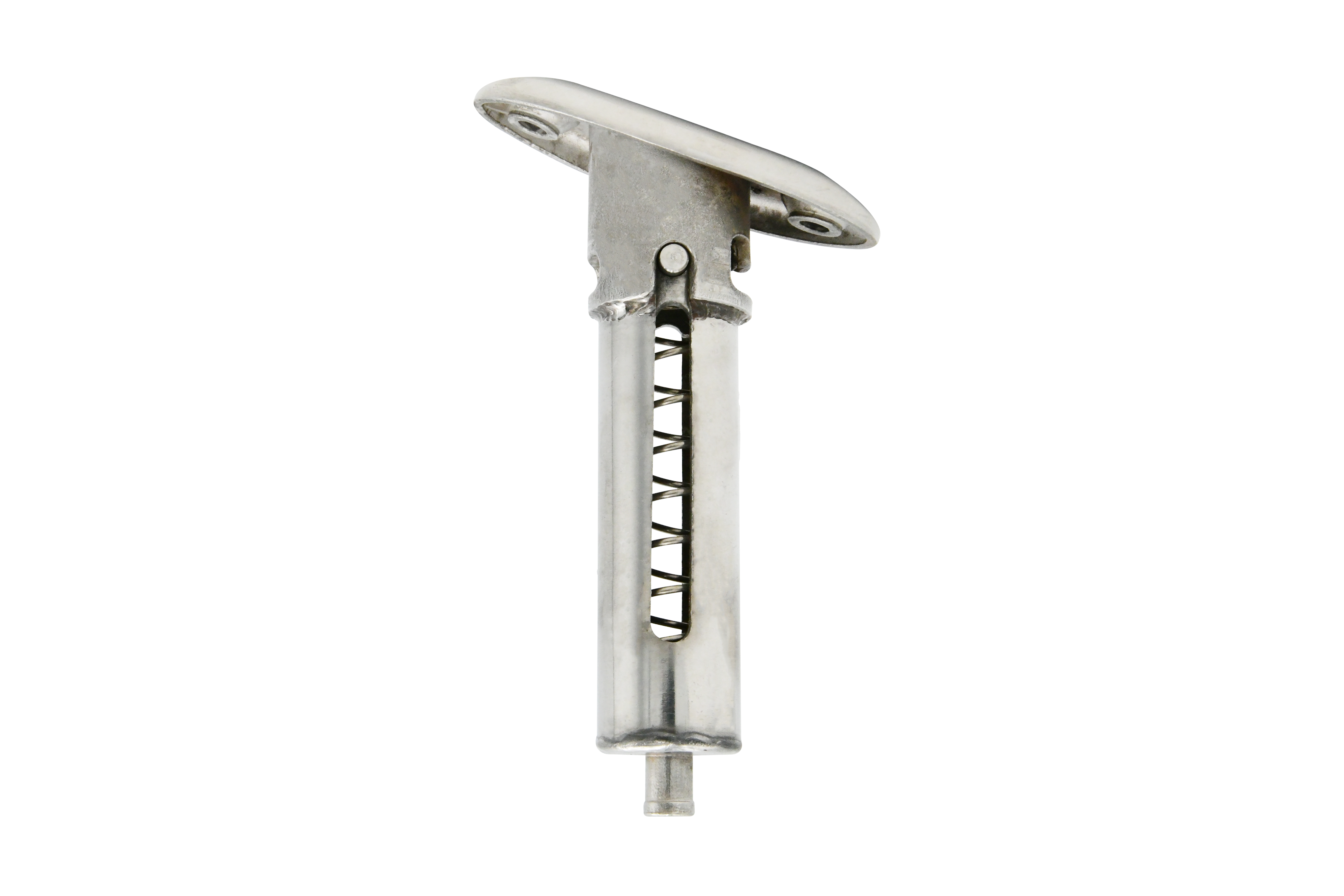 32" Flagpole with Angled Flush Mount Base