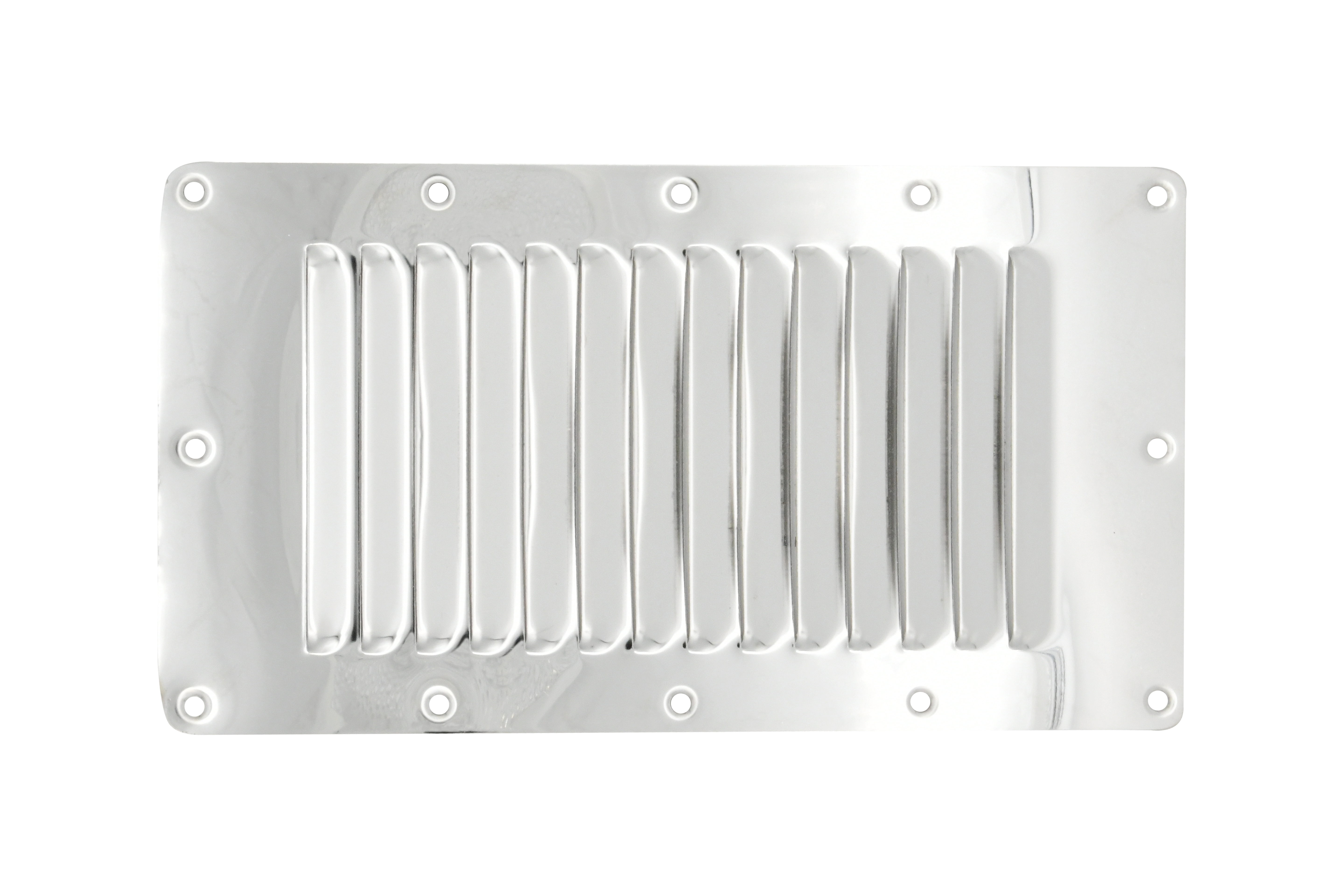 304 Stainless Steel Stamped Louvered Vent Cover