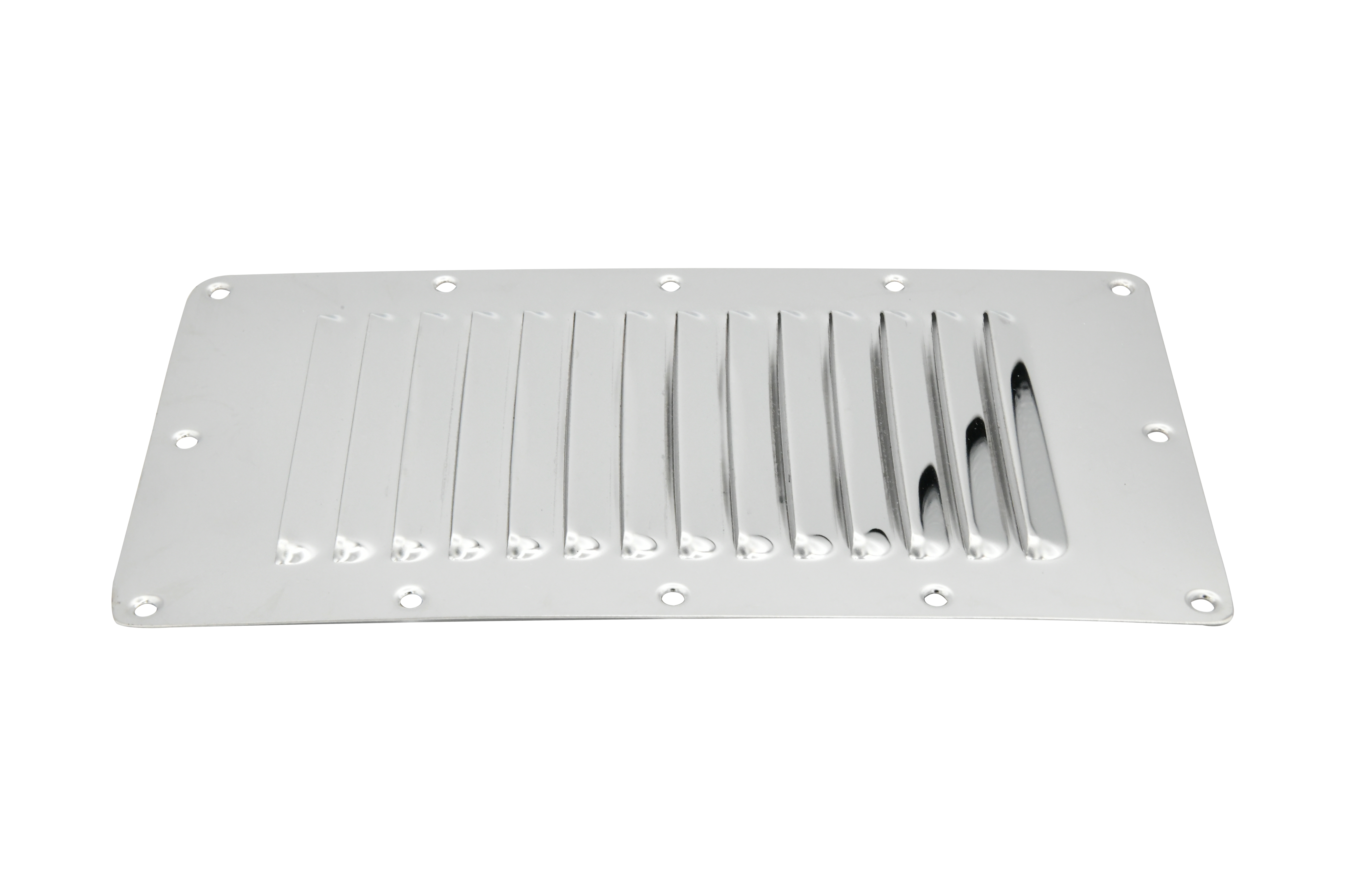 304 Stainless Steel Stamped Louvered Vent Cover