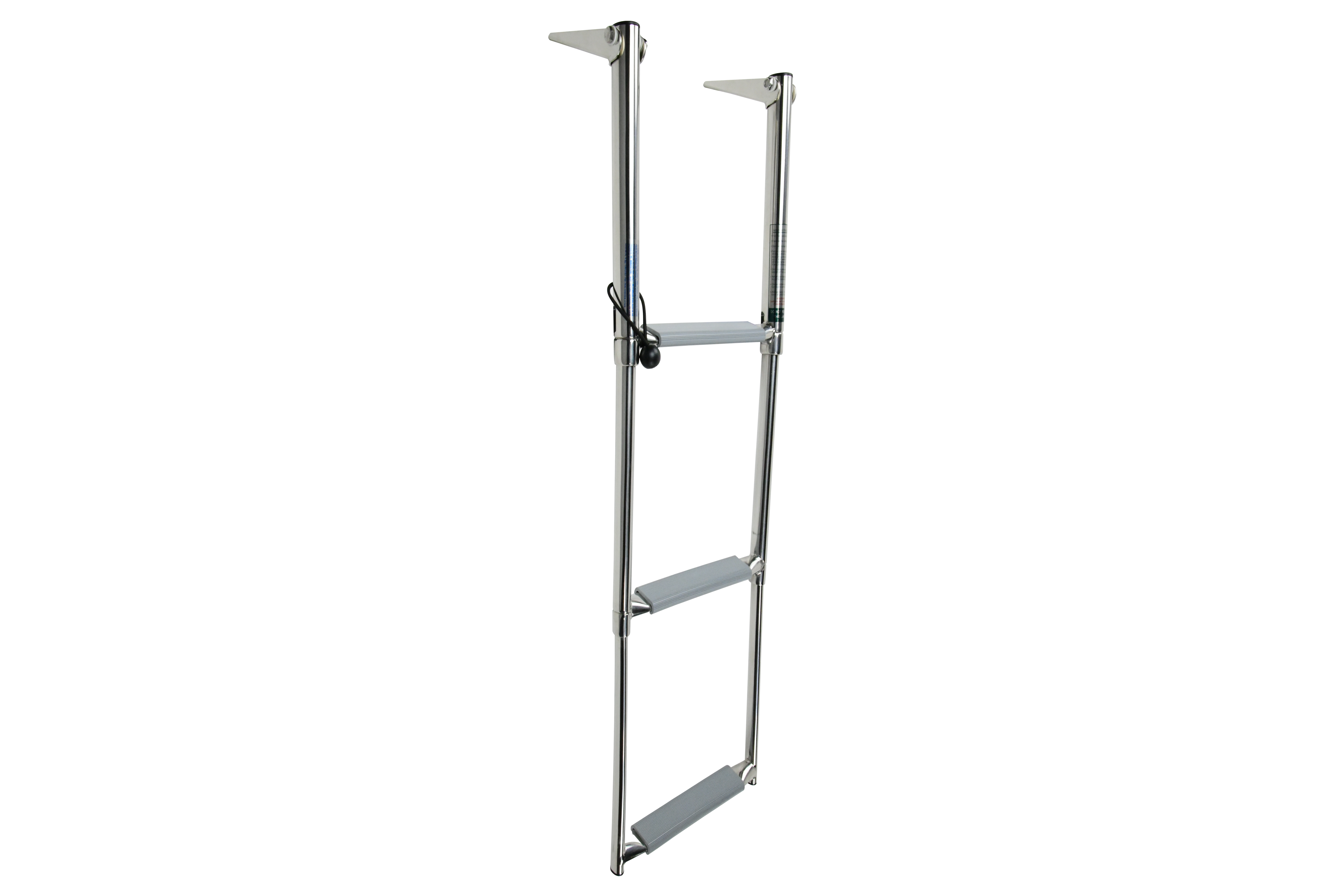 Over-Platform Oval Tube Telescoping Ladder