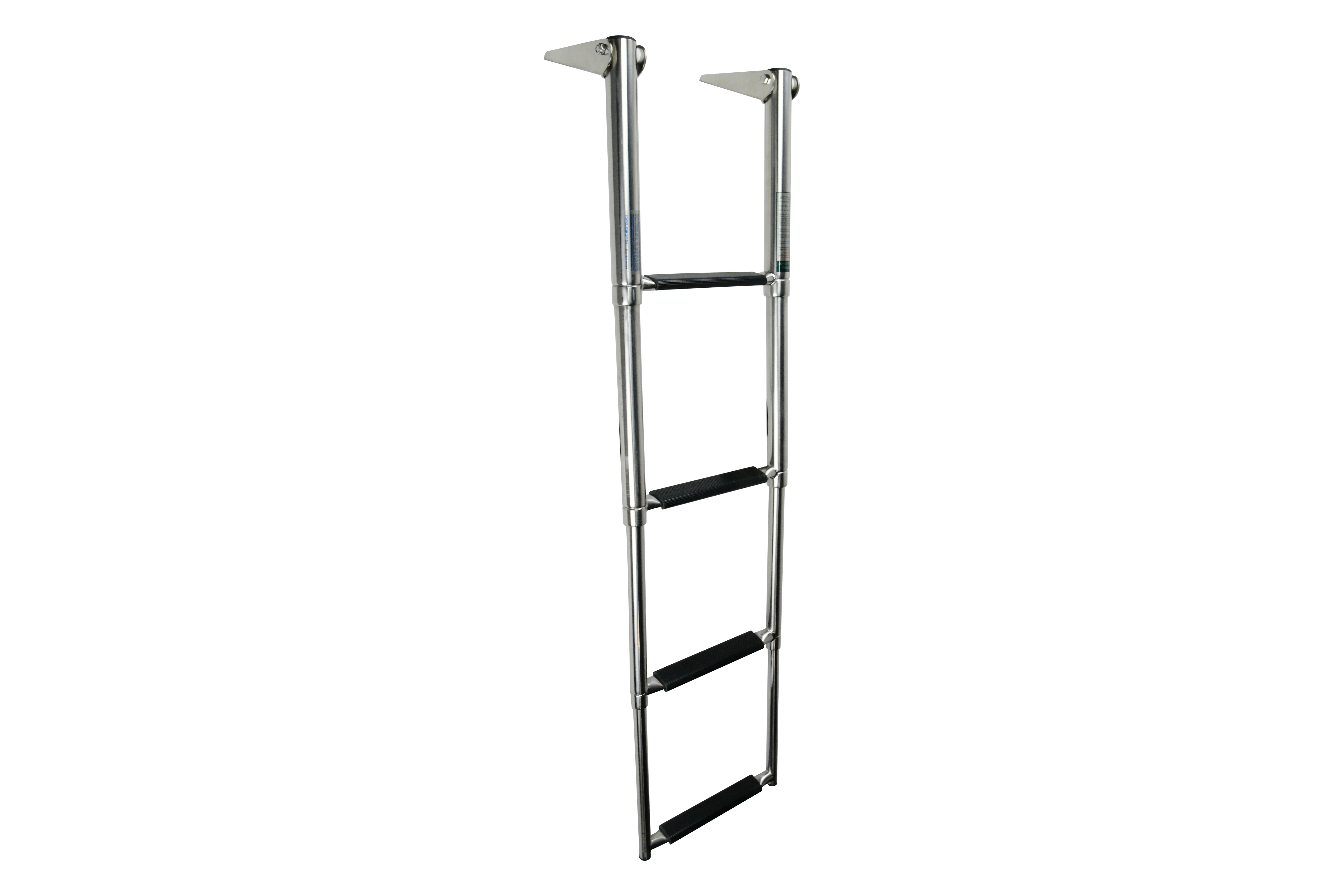 Titanium Over-Platform Telescoping Ladder