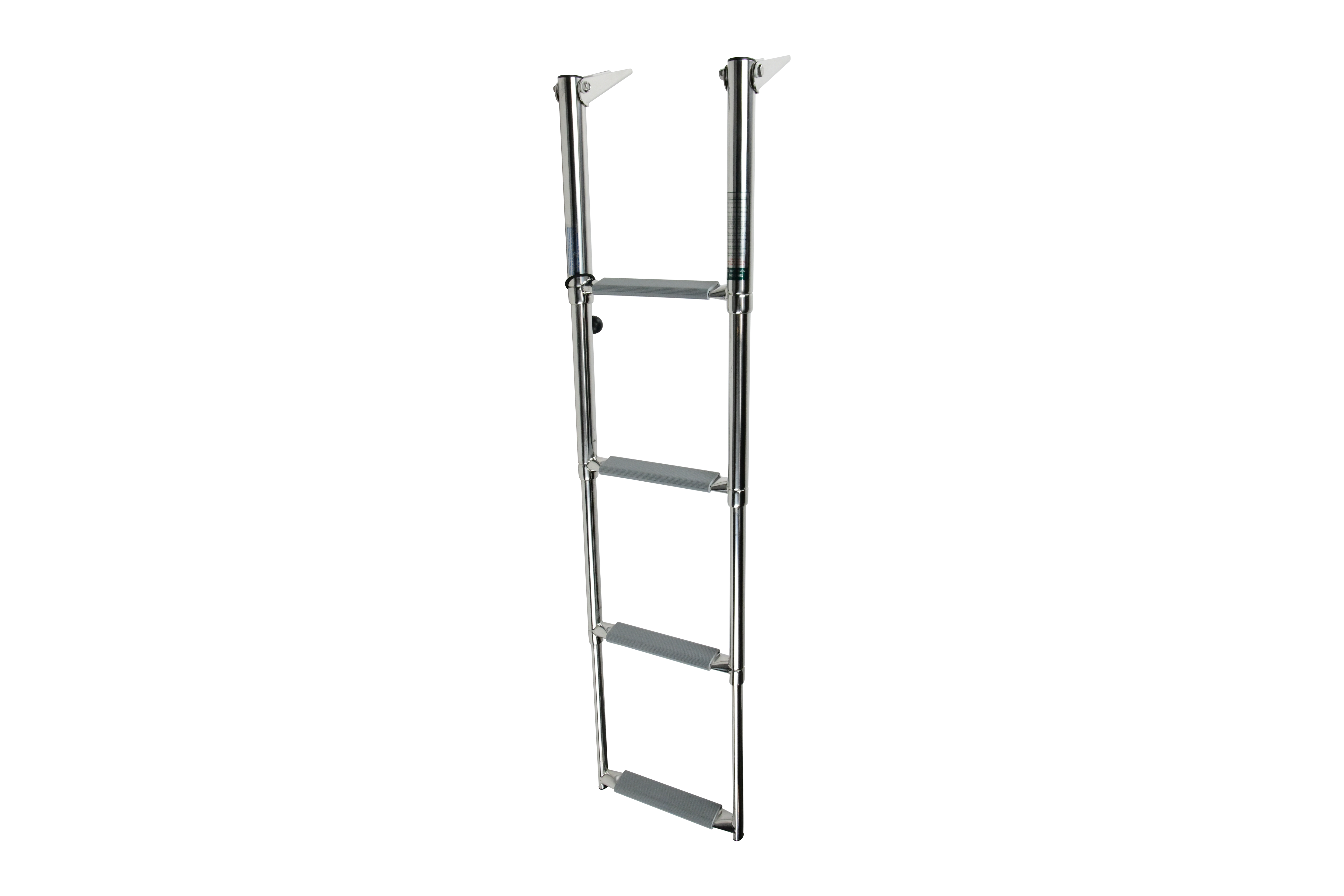 Over-Platform Oval Tube Telescoping Ladder