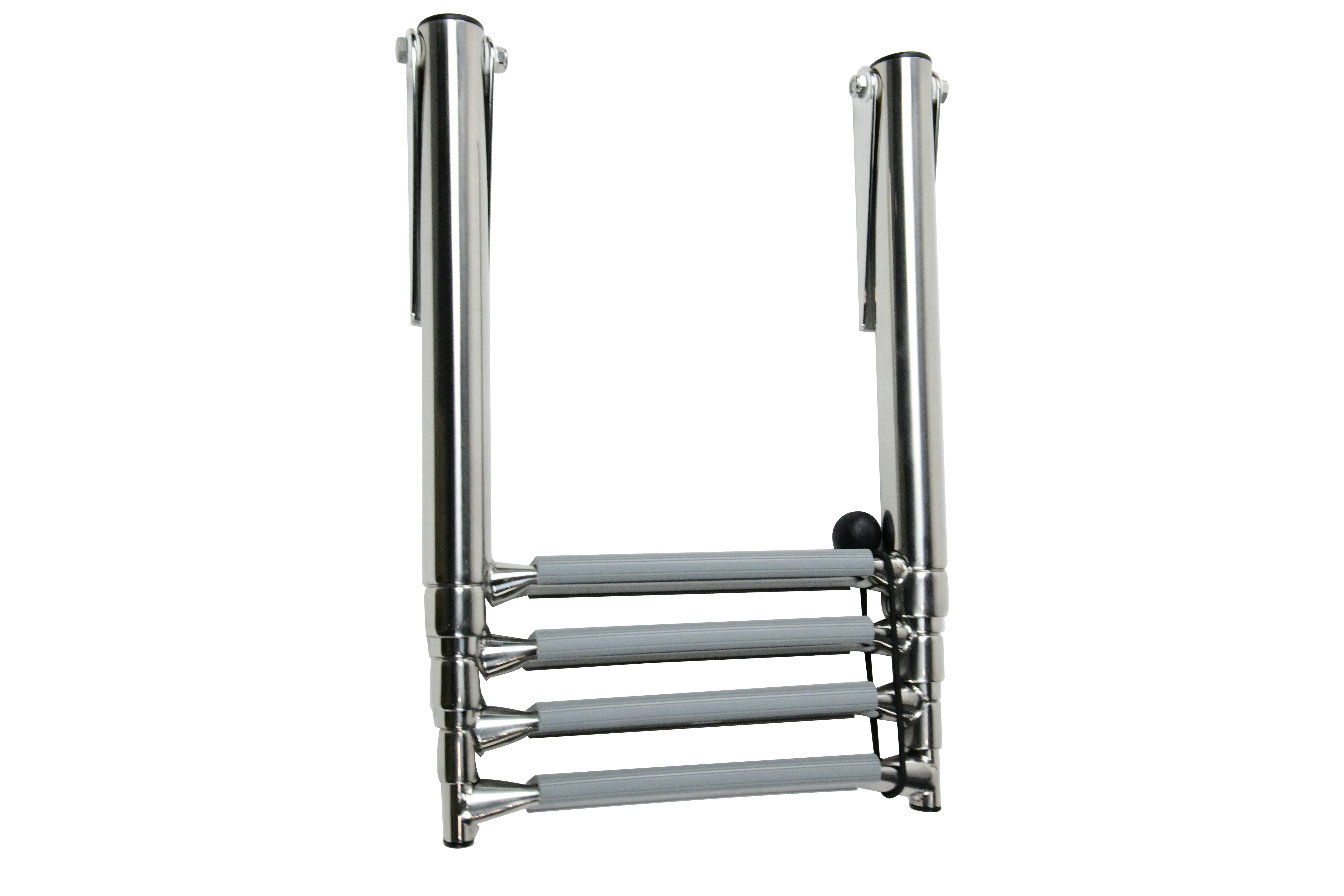 Over-Platform Oval Tube Telescoping Ladder