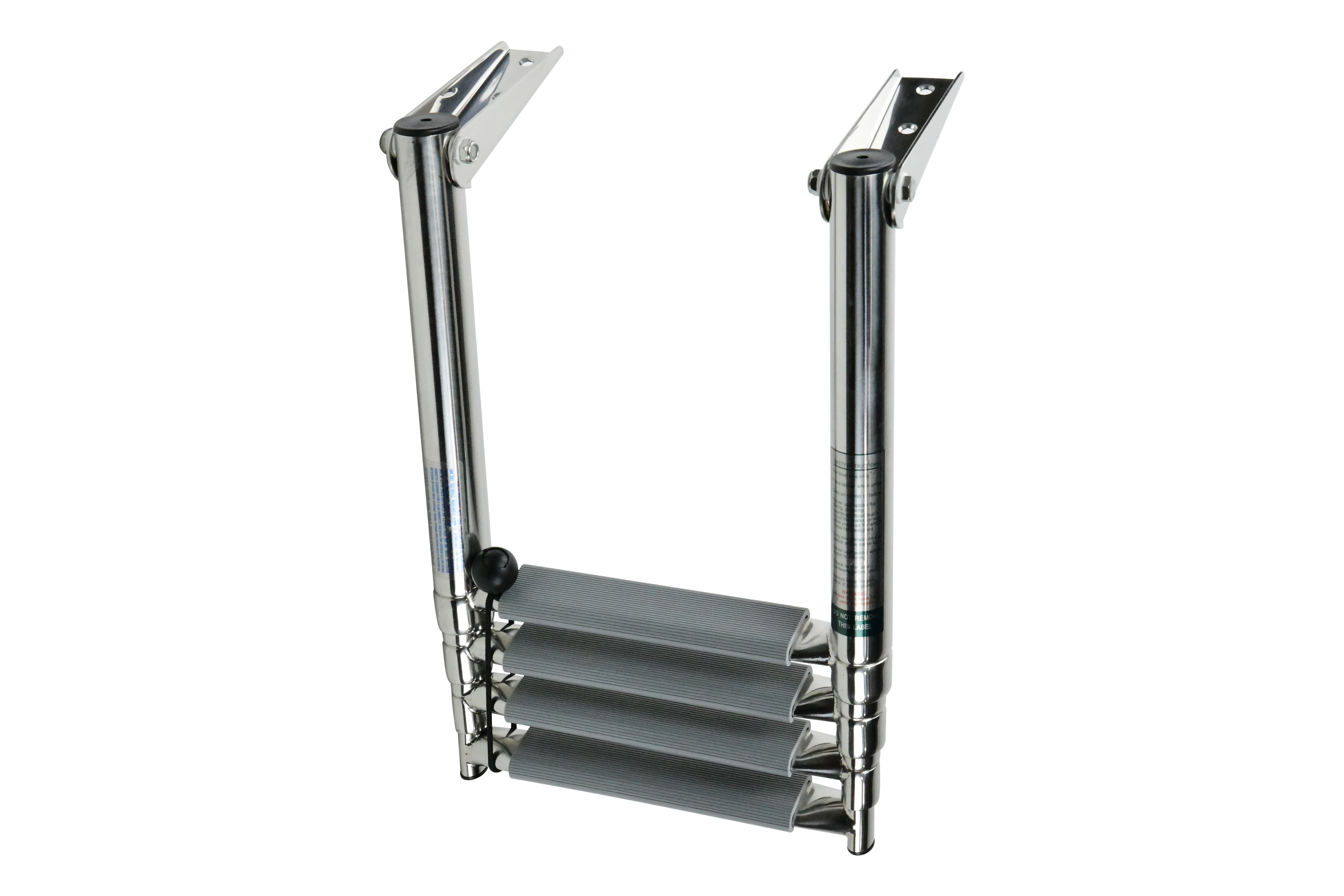 Over-Platform Oval Tube Telescoping Ladder