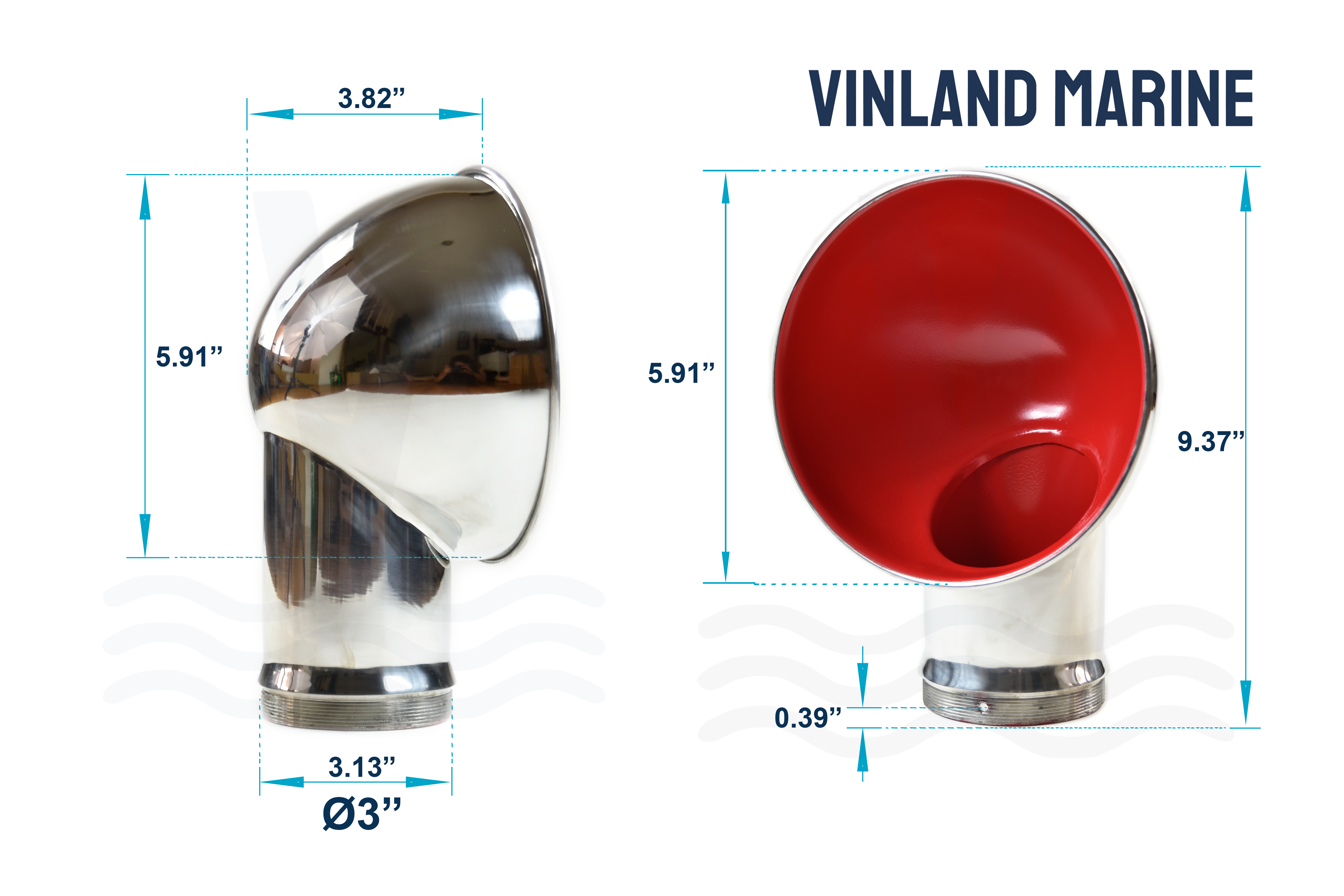 Round Cowl Ventilator with Deck Plate