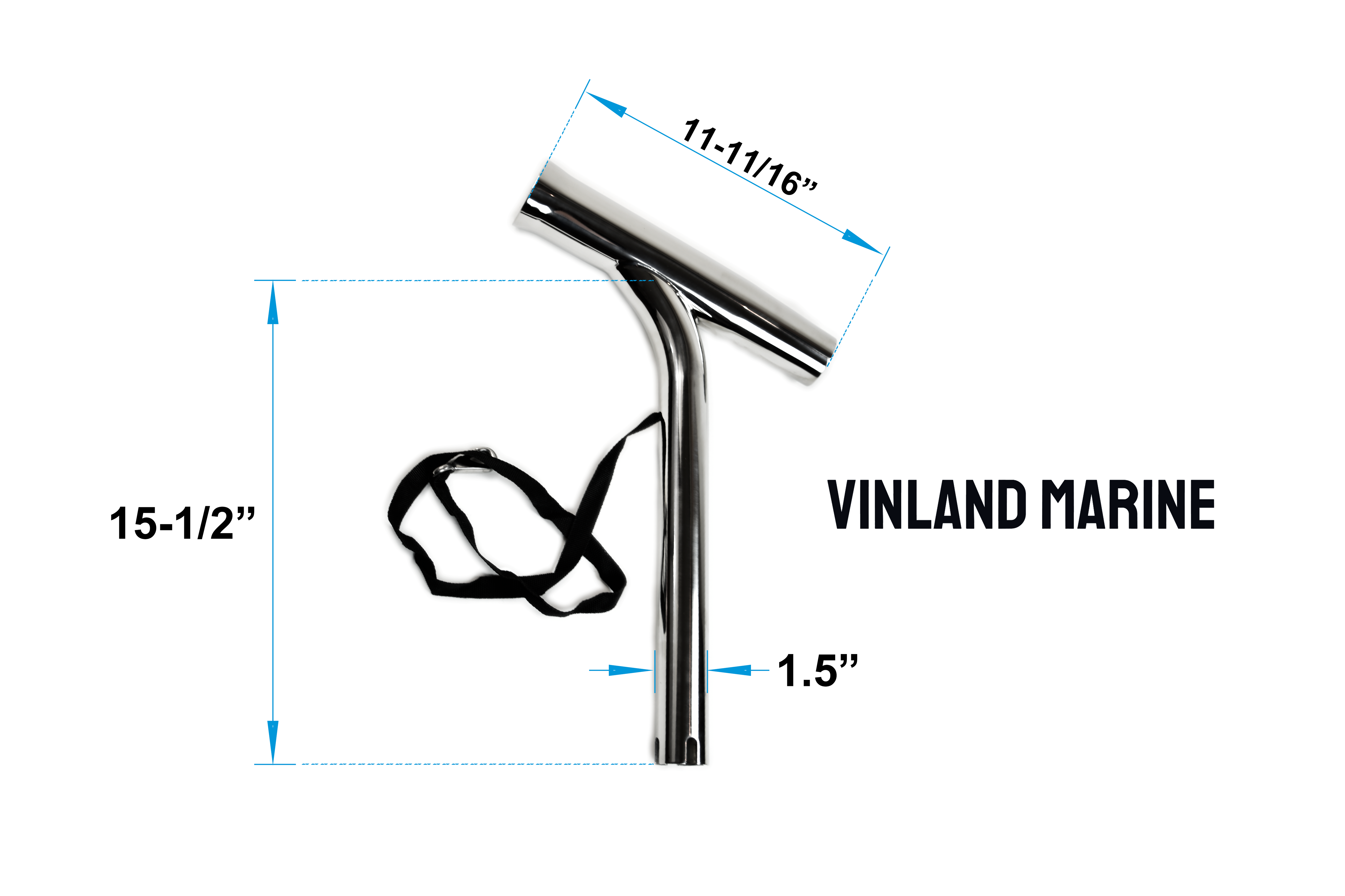 Curved Outrigger Rod Holder