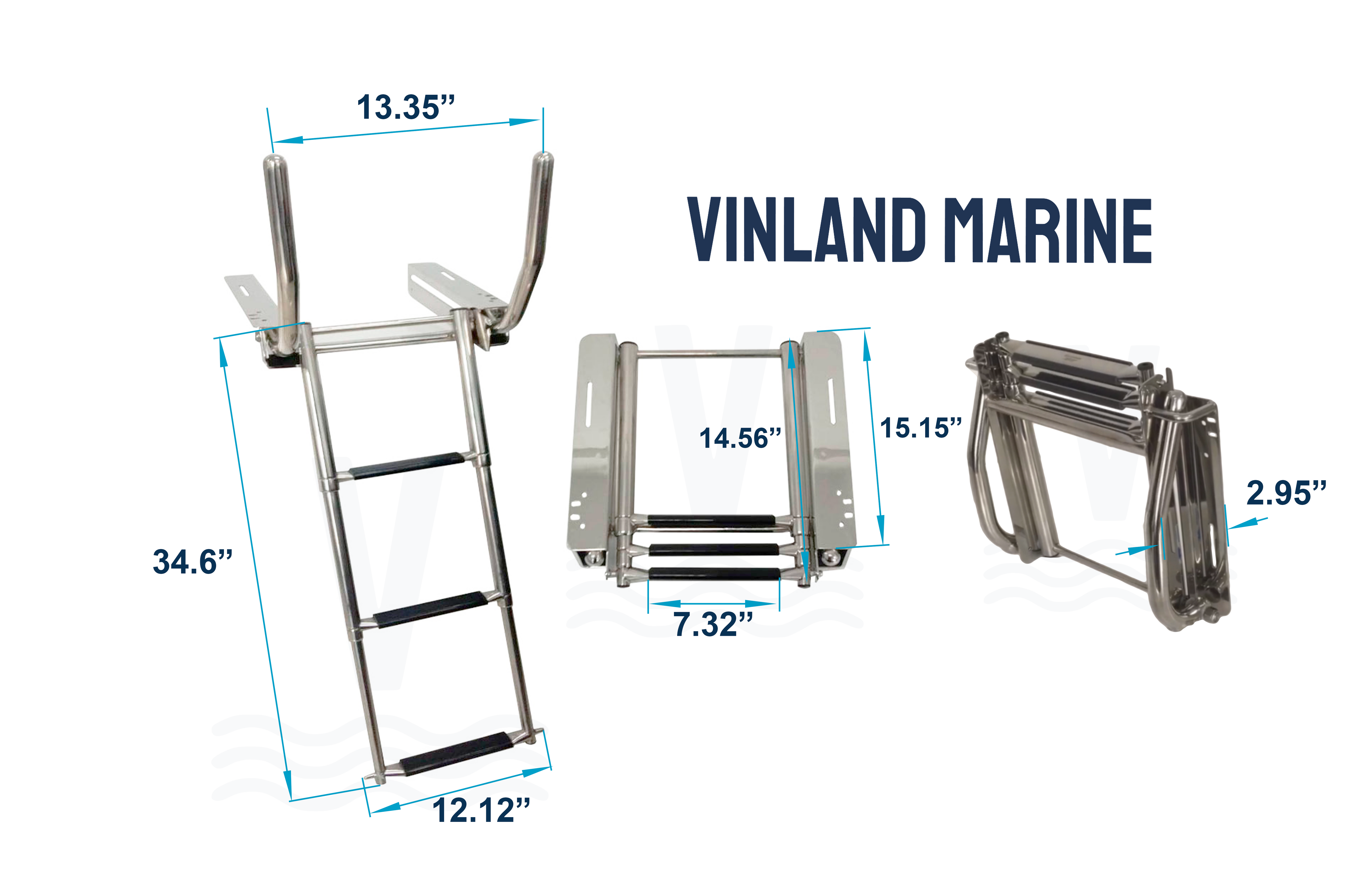 Under-Platform Retractable Handrail Ladder