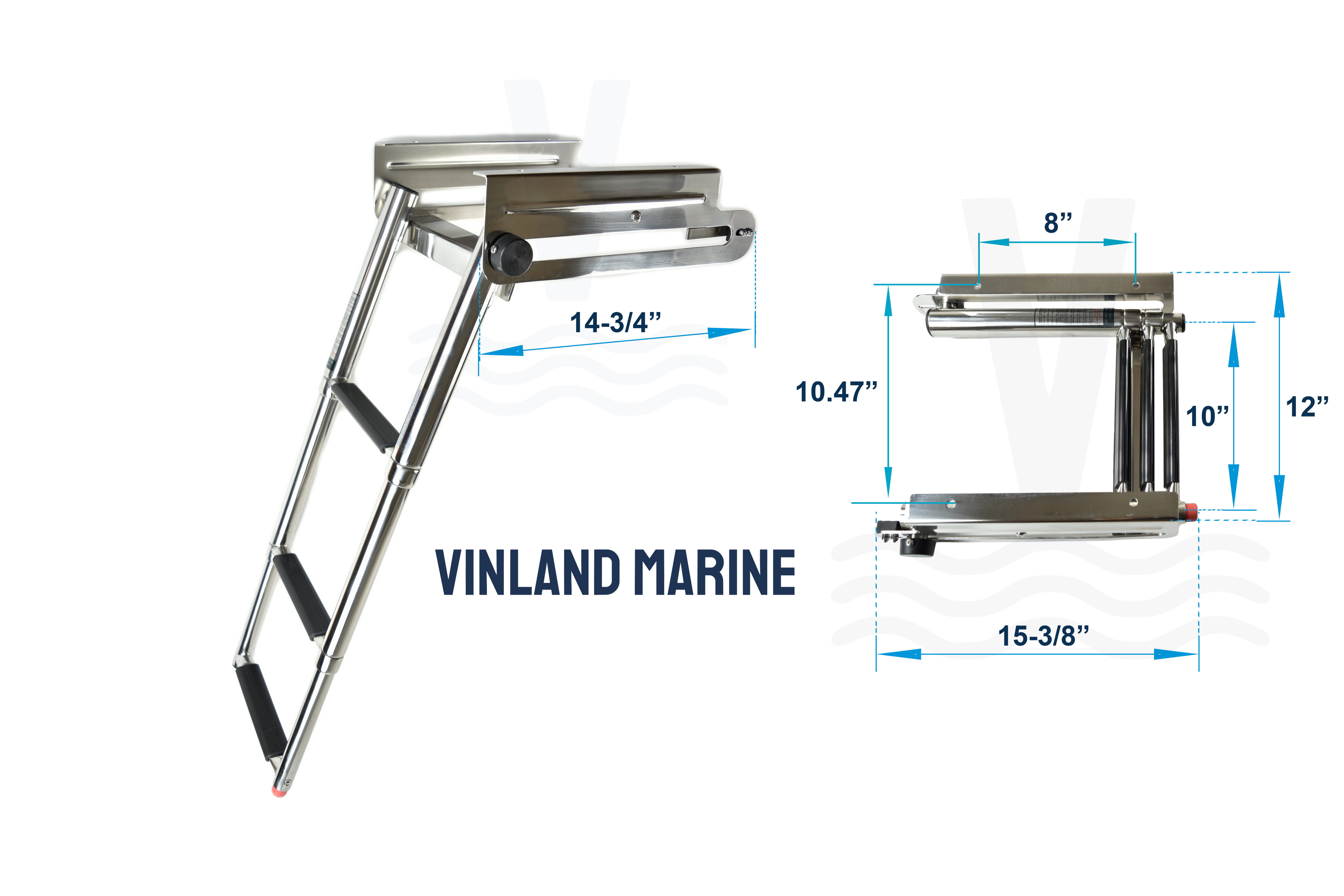 Under-Platform Telescoping Ladder