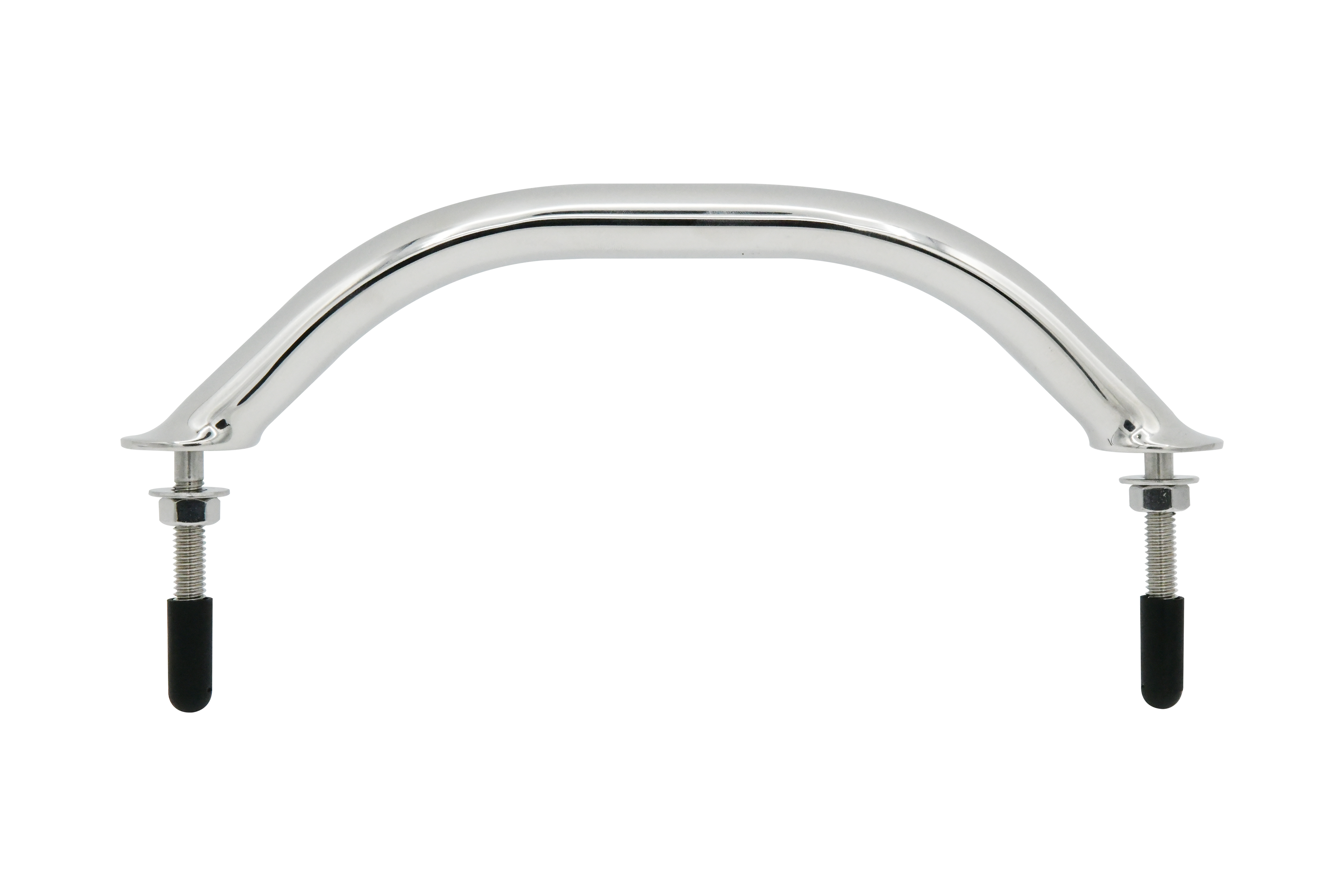 Vinland Marine 304SS Oval Tube Handrail 5/16"-2" stub, 9" C-C Main Photo (S8763BY1)