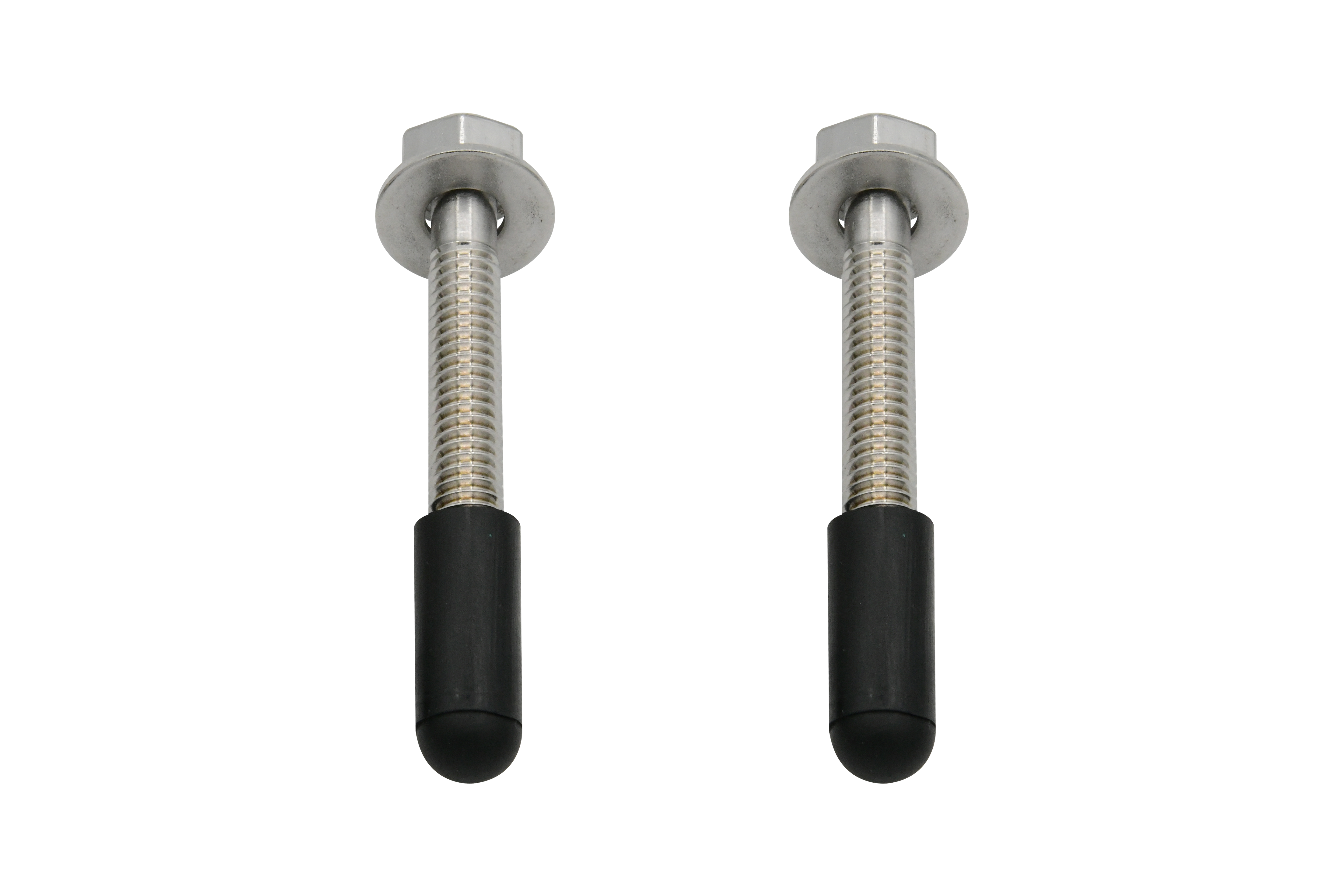 Vinland Marine 304 Stainless Steel Ø5/16" Double End Thread w/ PVC Cap Front View 2 (S4925TDLN)