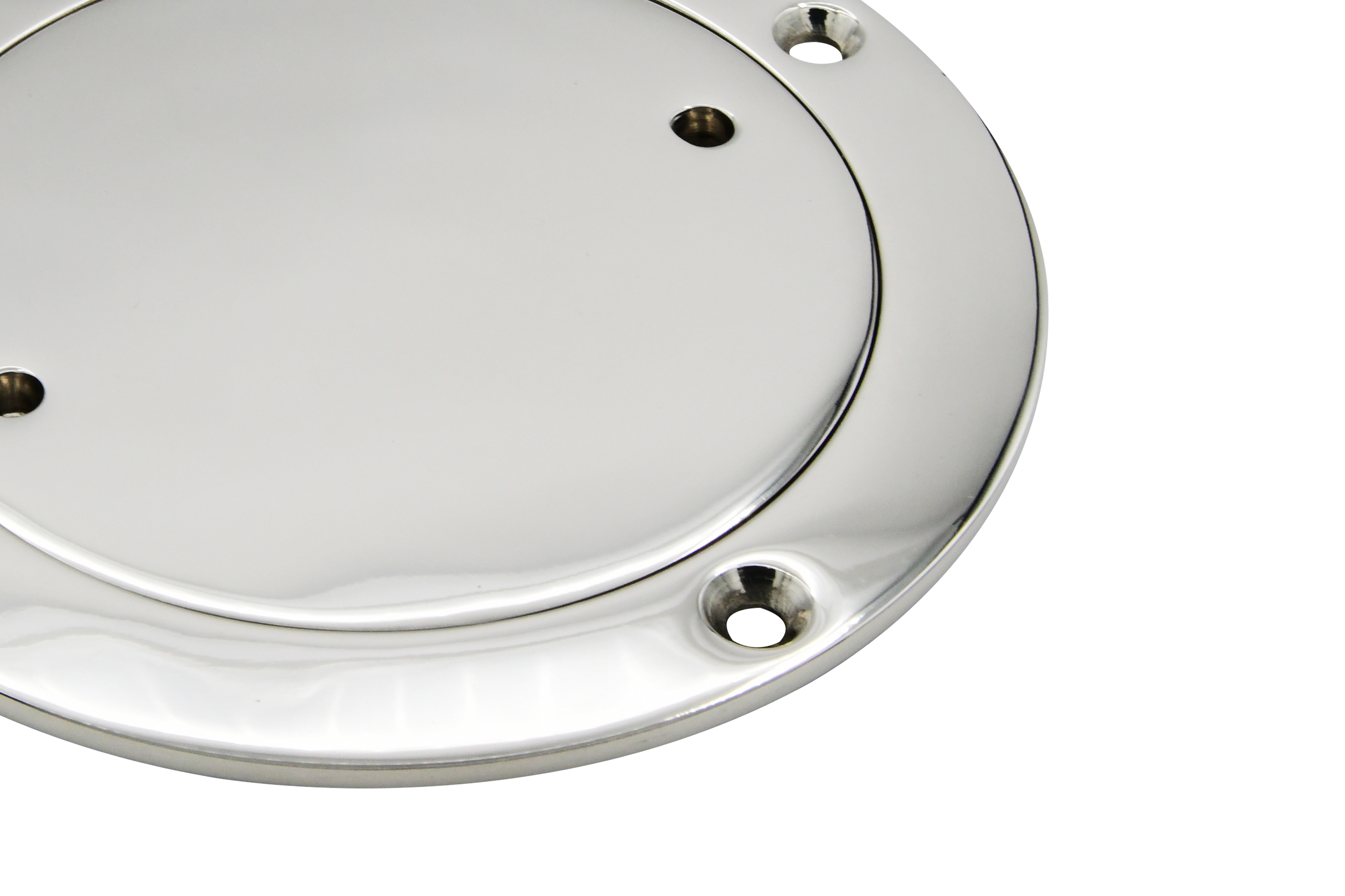 Vinland Marine 316SS Ø4" Deck Plate Close-up View (S4904A)