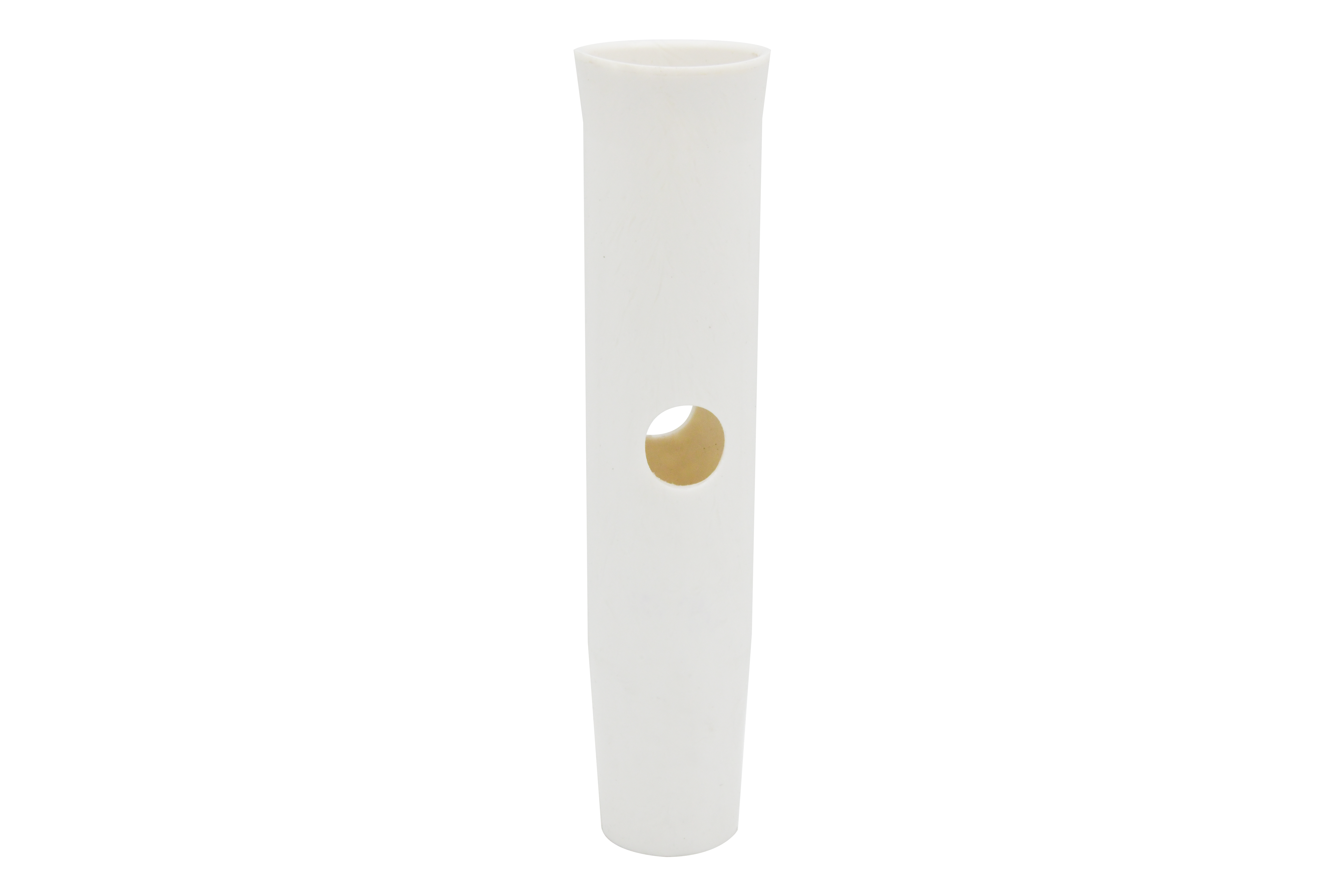 Vinland Marine 9" Rod Holder Insert Liner for Flared, Weld-On or Clamp-On Holders, with Cut-Out Hole Front View (P4625L)