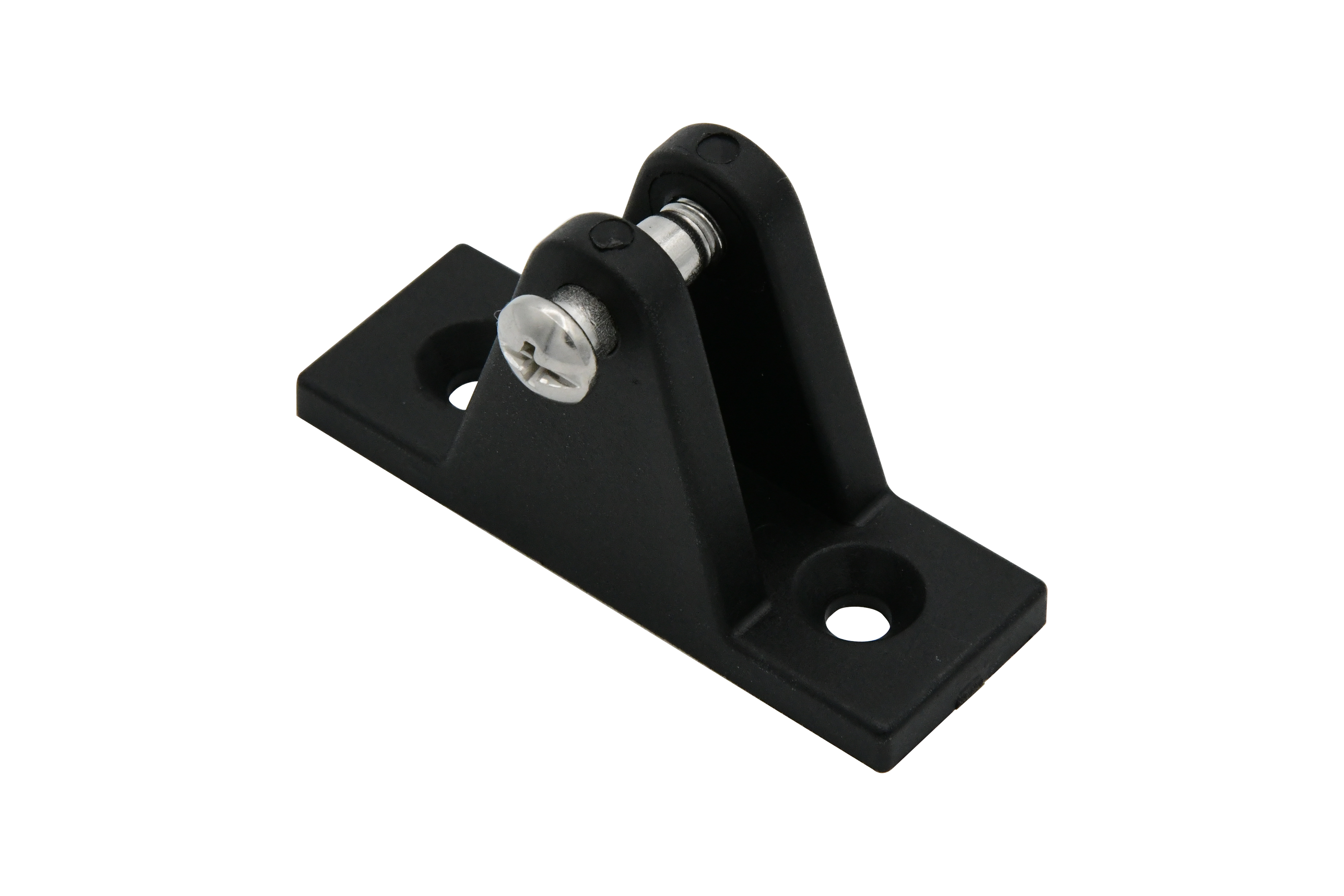 Vinland Marine Black Nylon Deck Hinge Vertical; Base width 13/16" Main Photo (P4808)