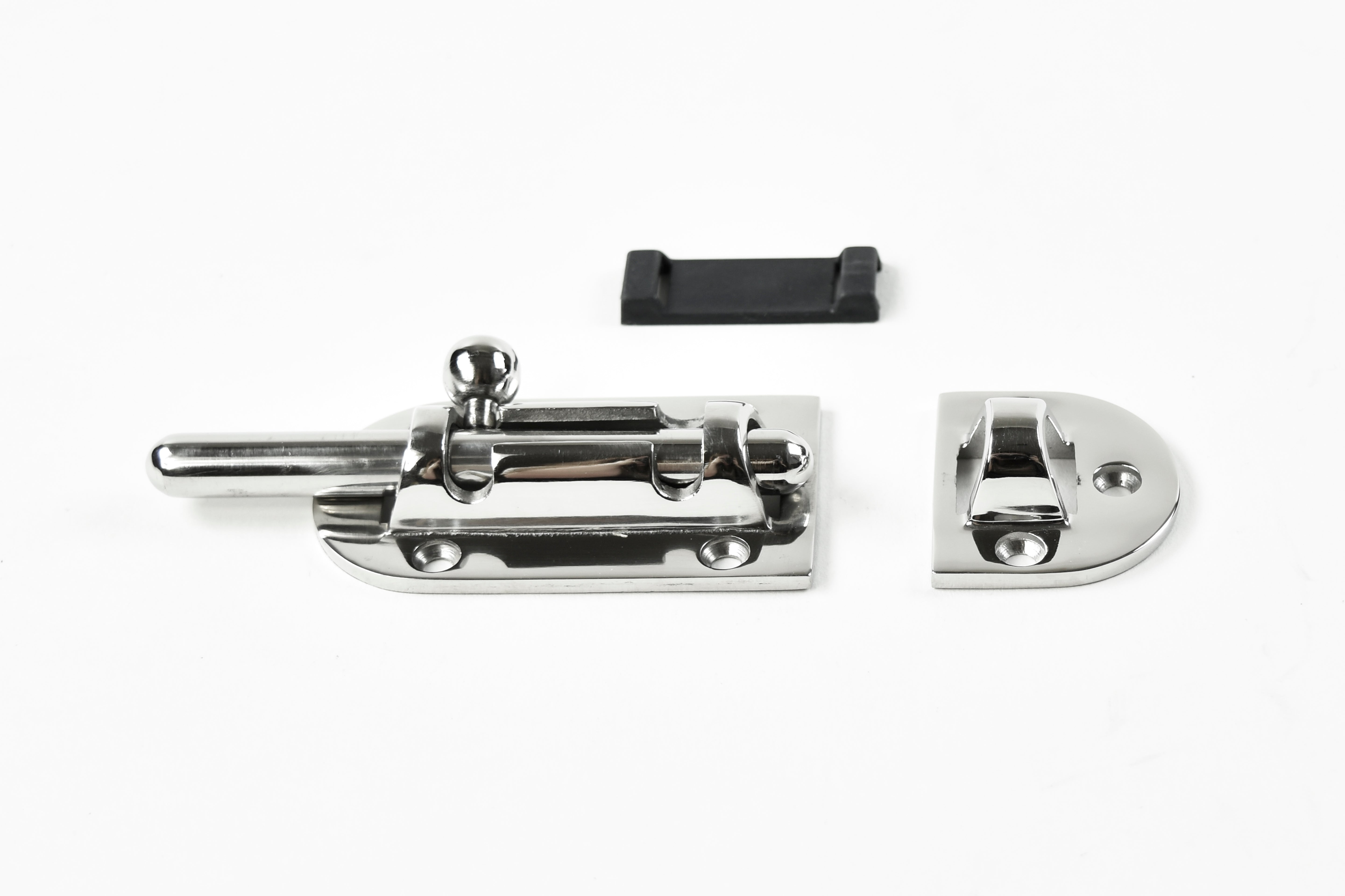 Vinland Marine Casted Heavy Duty Barrel Bolt 4-1/4" Front View (S4875AM)