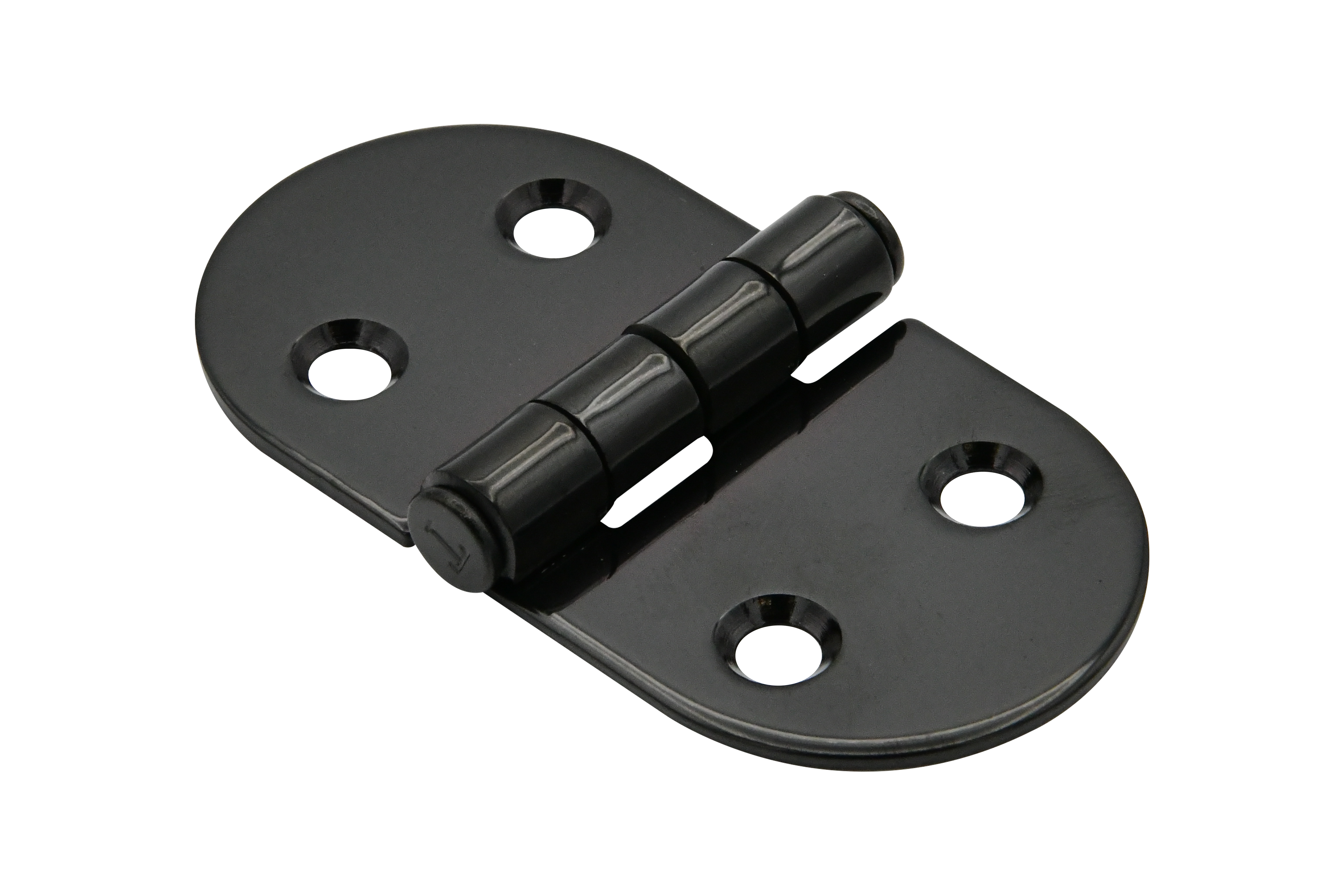 Vinland Marine PVD SS Marine Hinge w/Cover Side View 2 Photo (S2339B)