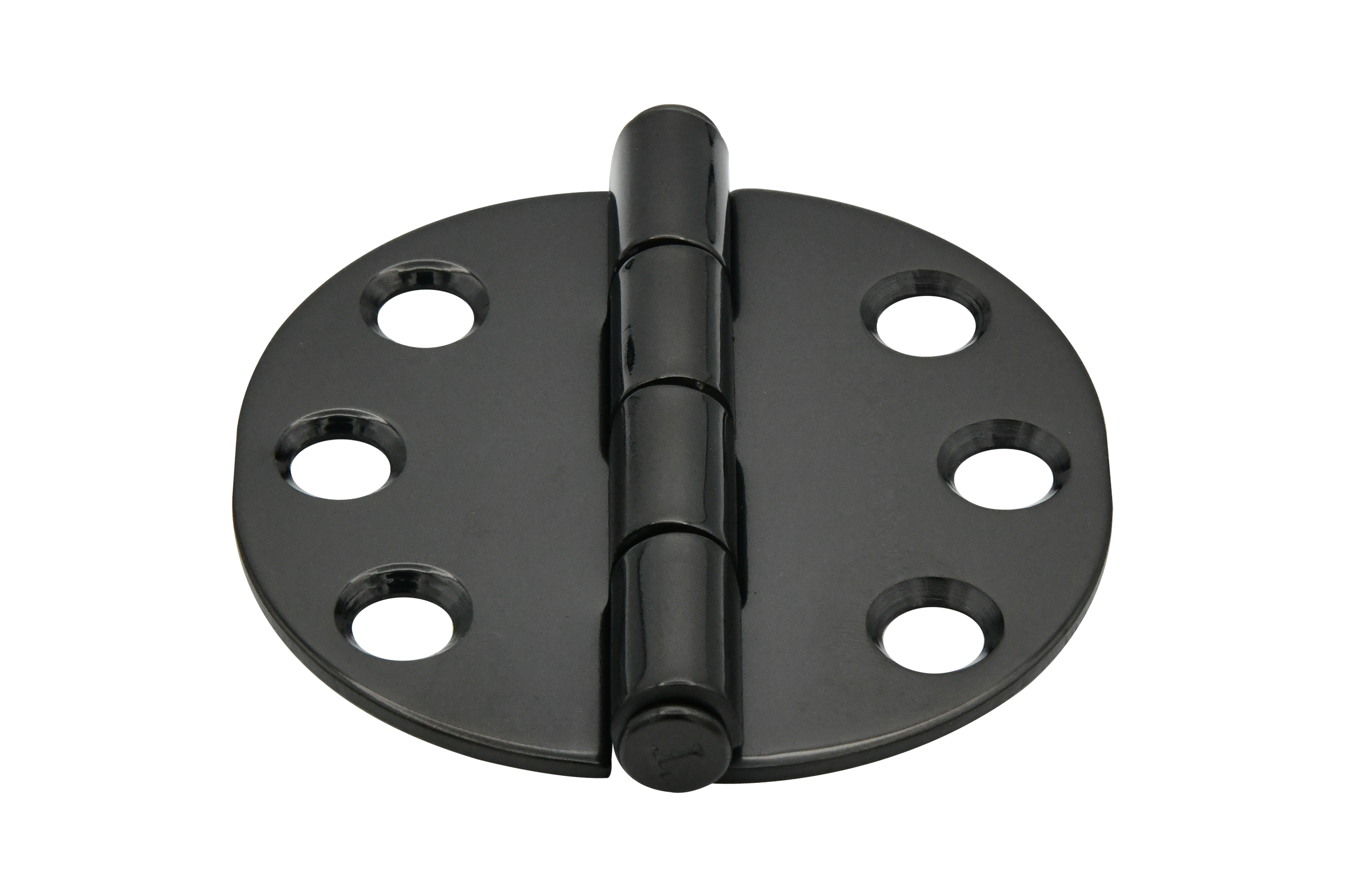 Vinland Marine PVD SS Round Marine Hinge Front View Photo (S2328B)