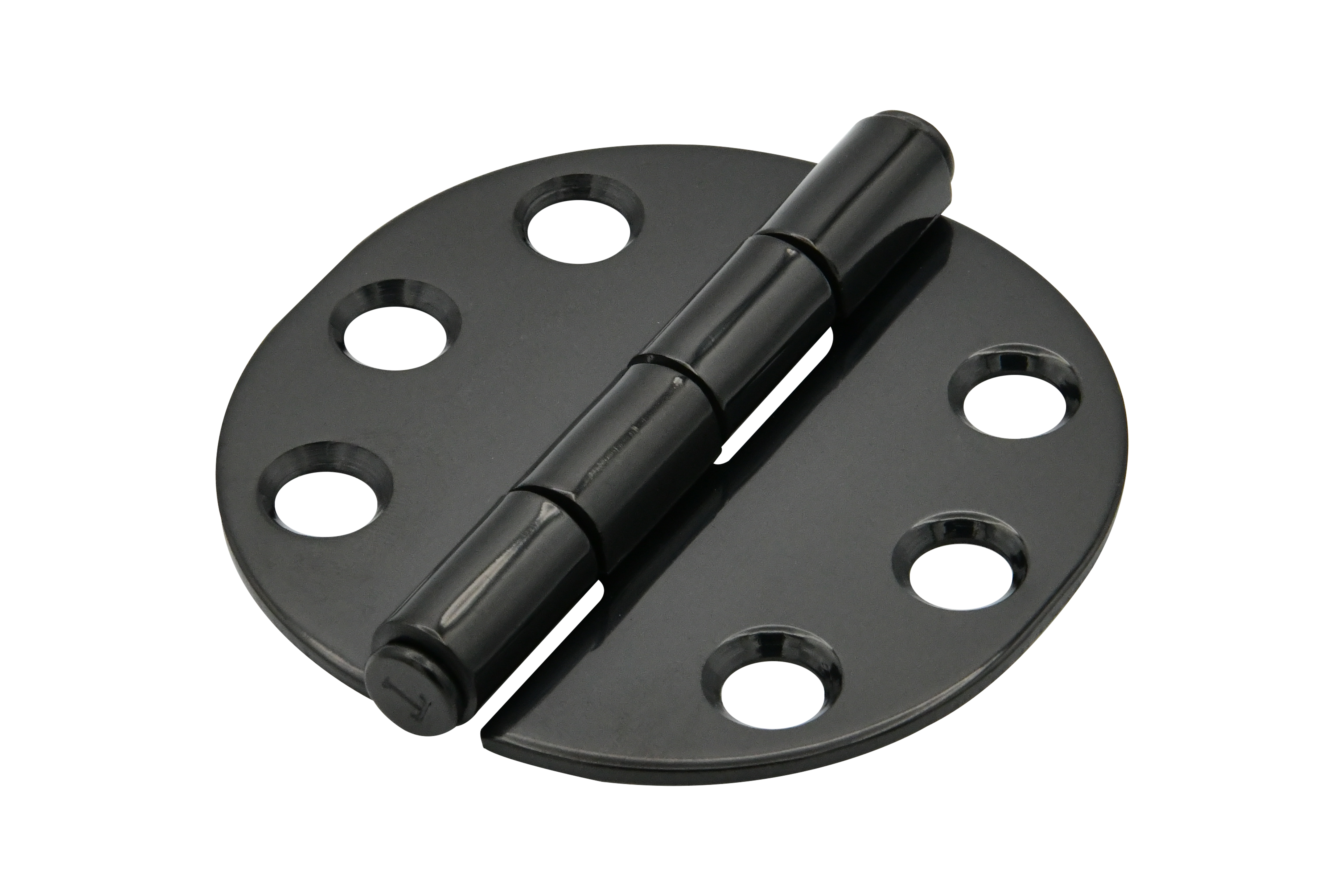 Vinland Marine PVD SS Round Marine Hinge Side View 2 Photo (S2328B)