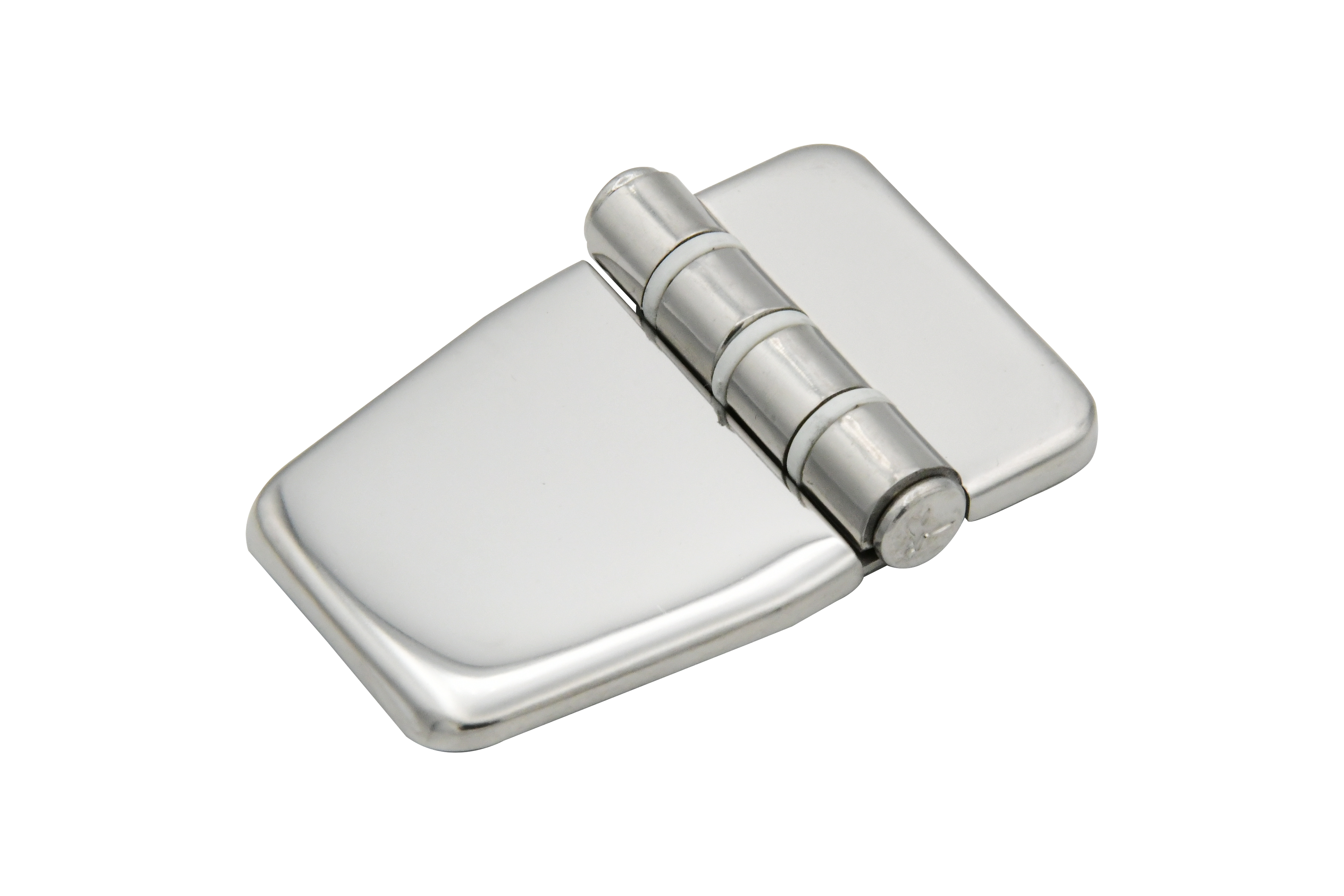 Vinland Marine PVD SS Short-side Marine Friction Hinge w/Cover Side View (S9381ACQ)