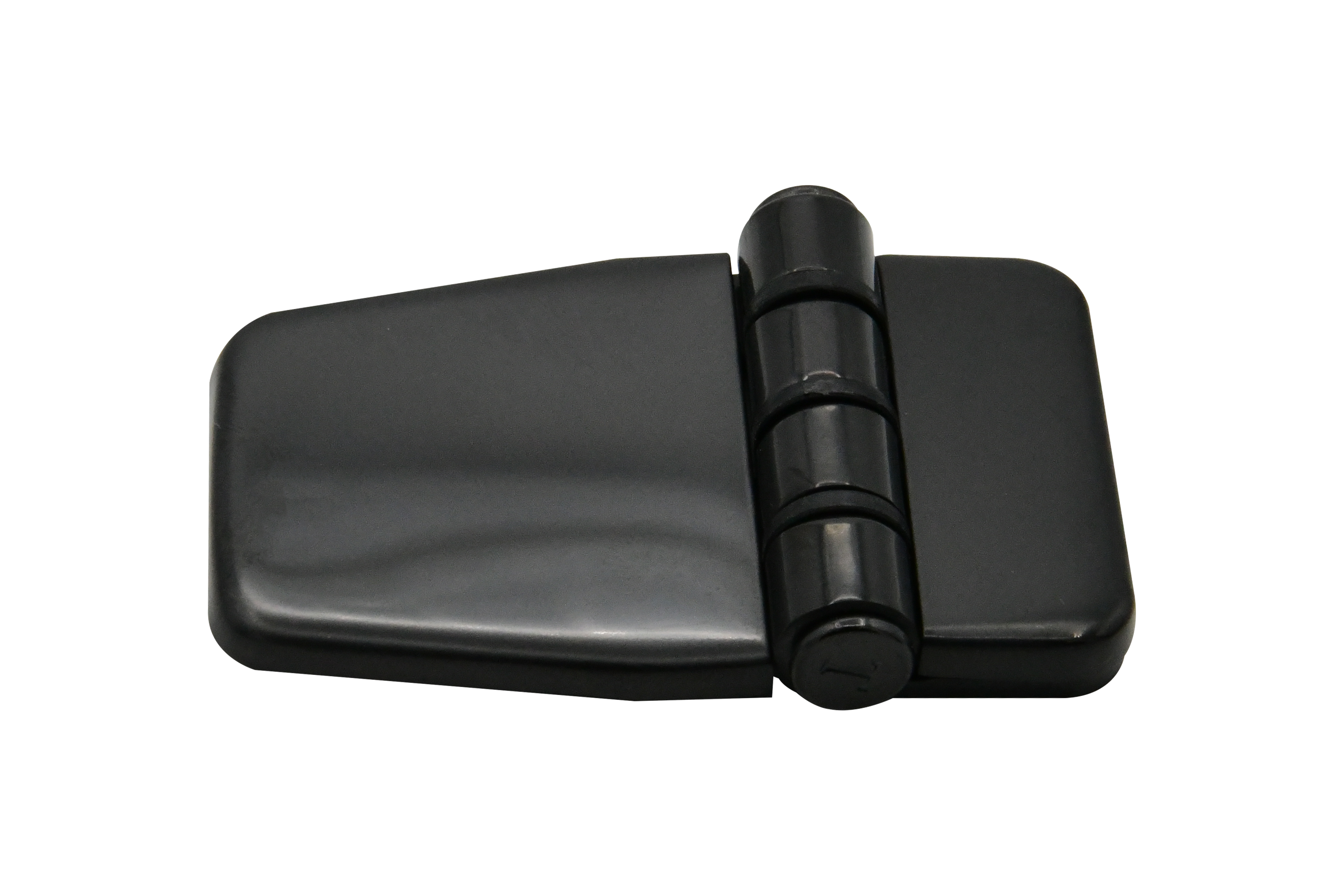 Vinland Marine PVD SS Short-side Marine Friction Hinge w/Cover Side View (S9385ACQB)